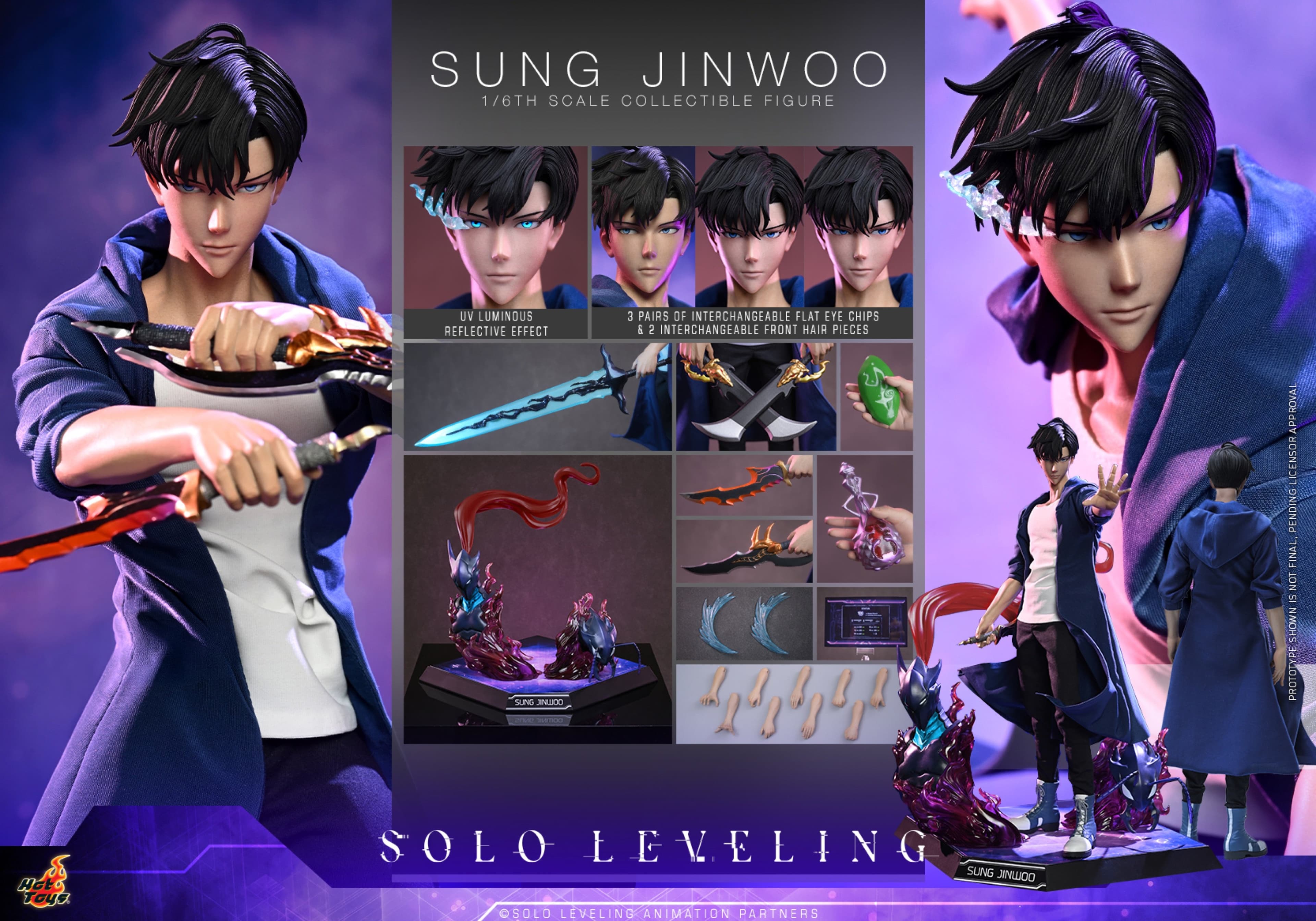 Solo Leveling Hot Toys Sung Jin Woo 2