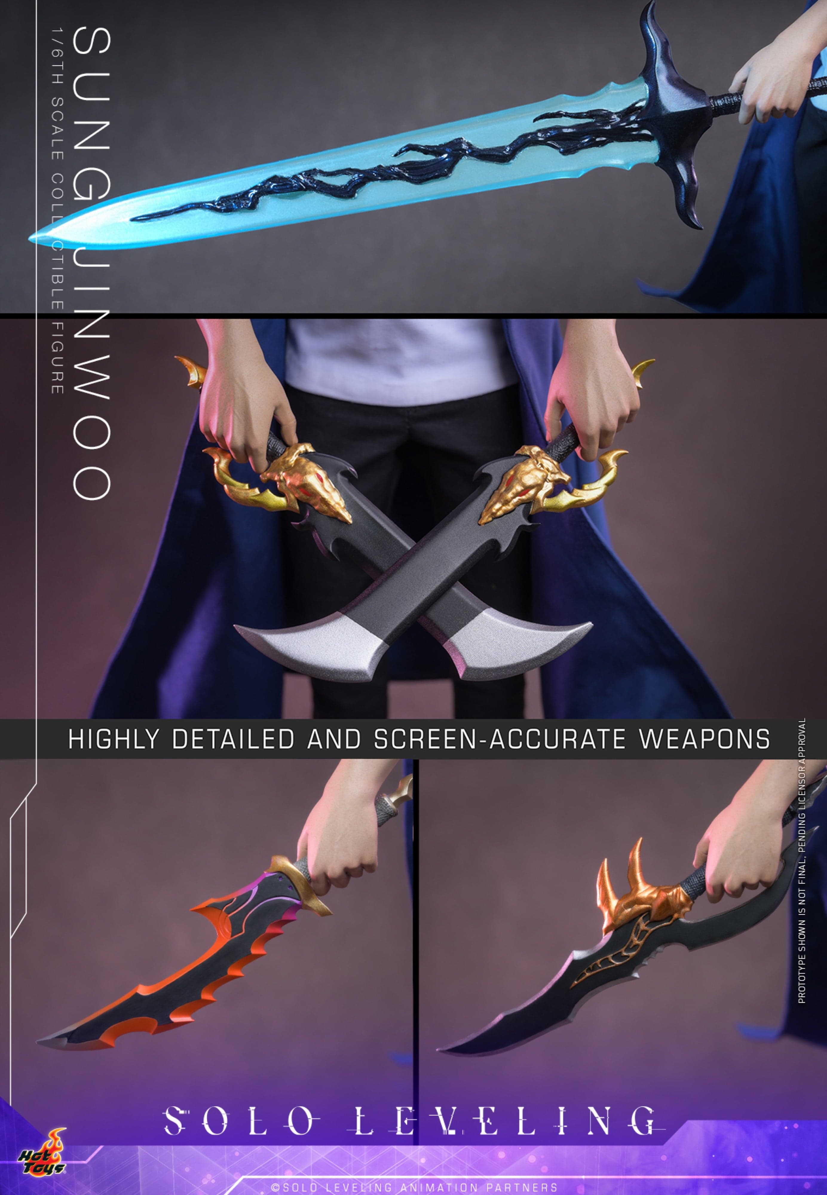 Solo Leveling Hot Toys Sung Jin Woo 3