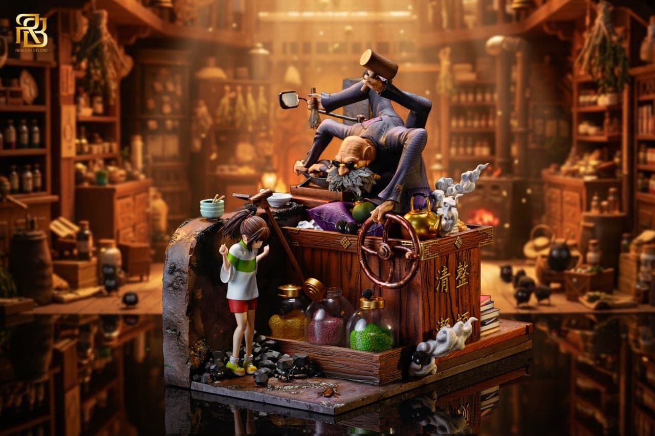 Spirited Away ReBorn Studio Chihiro Ogino x Kamaji 1