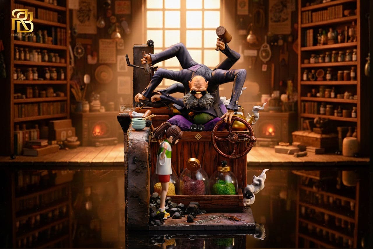 Spirited Away ReBorn Studio Chihiro Ogino x Kamaji 2