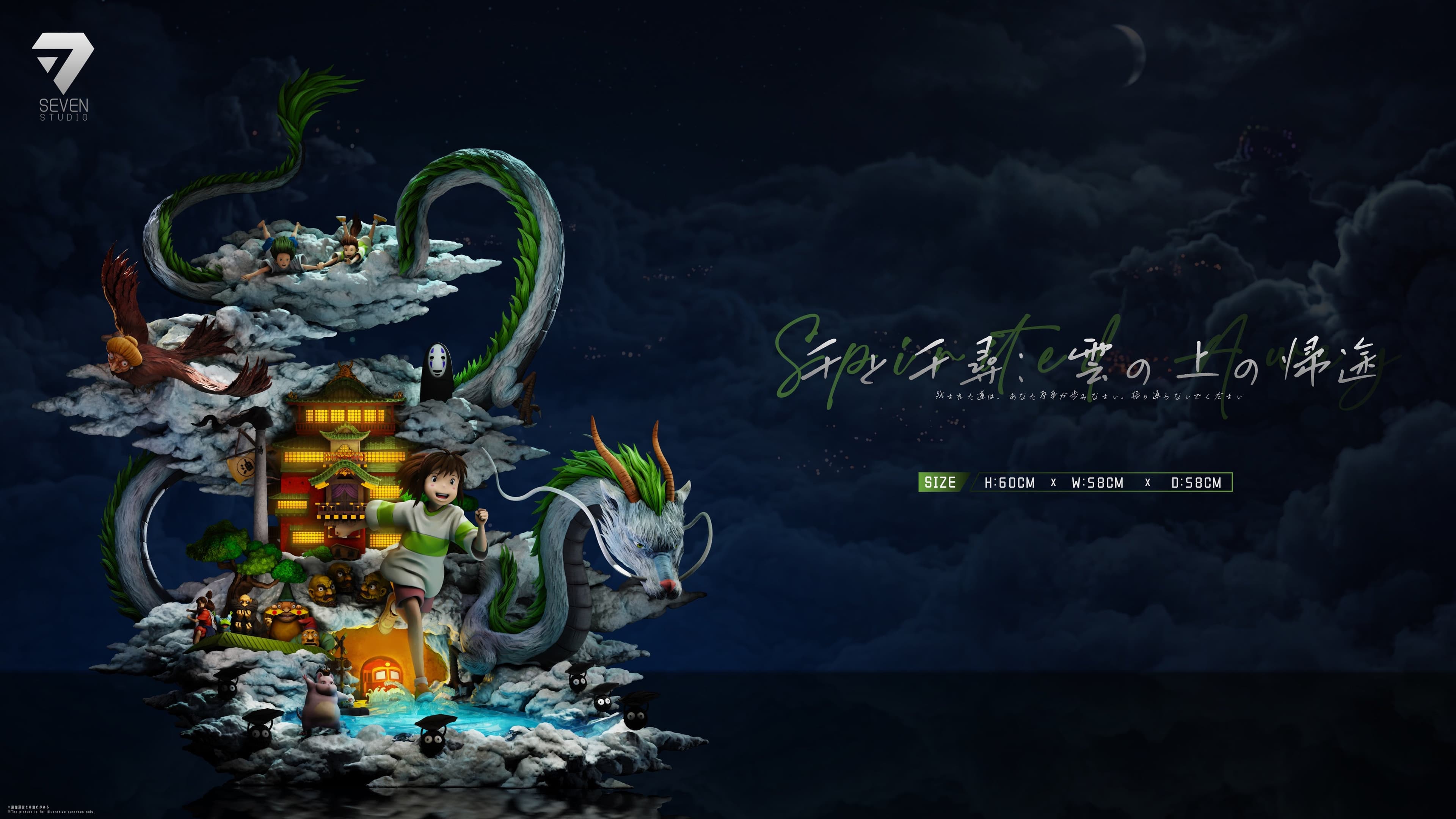 Spirited Away Seven Studio Return Above the Clouds 2