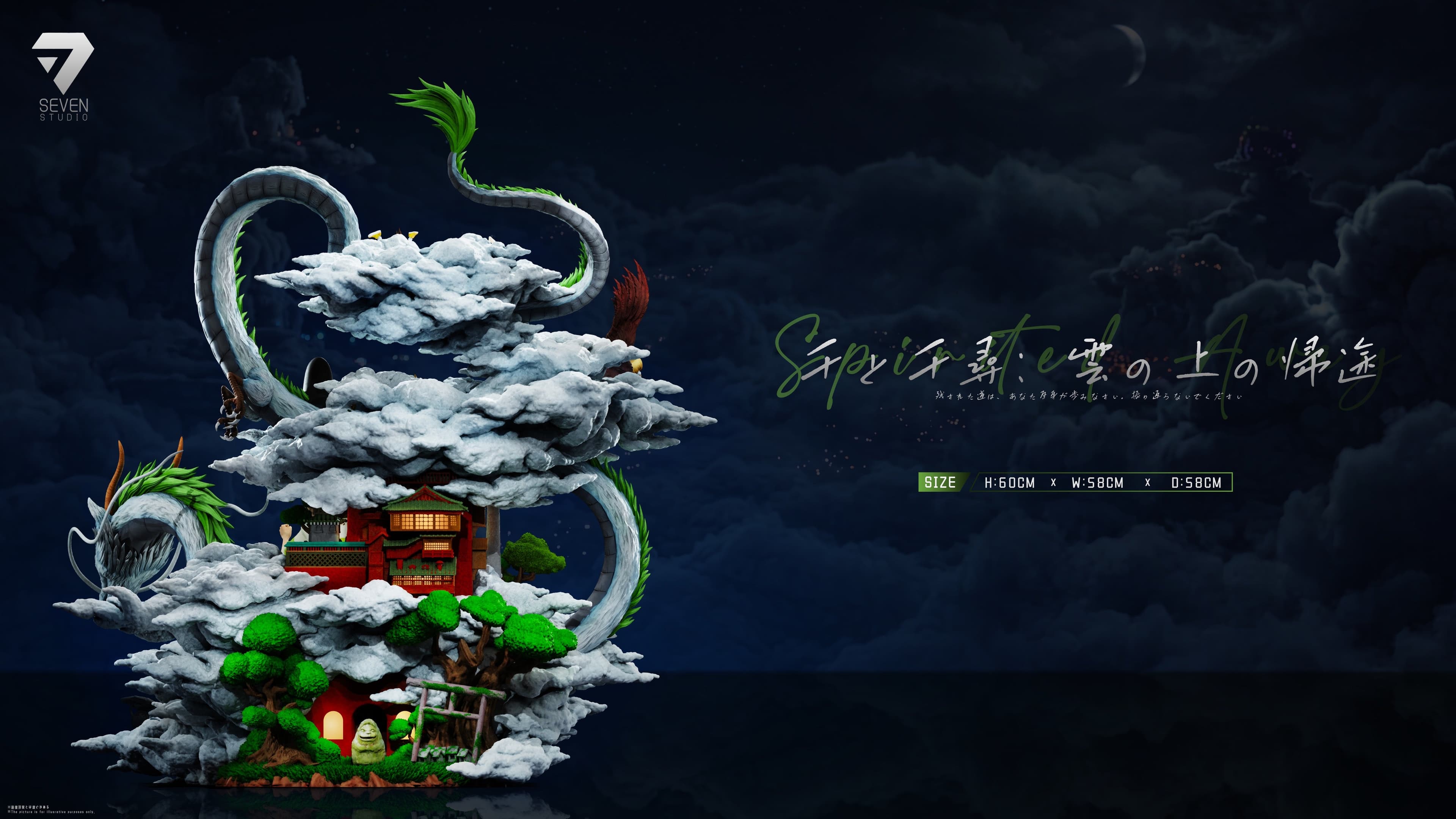 Spirited Away Seven Studio Return Above the Clouds 4