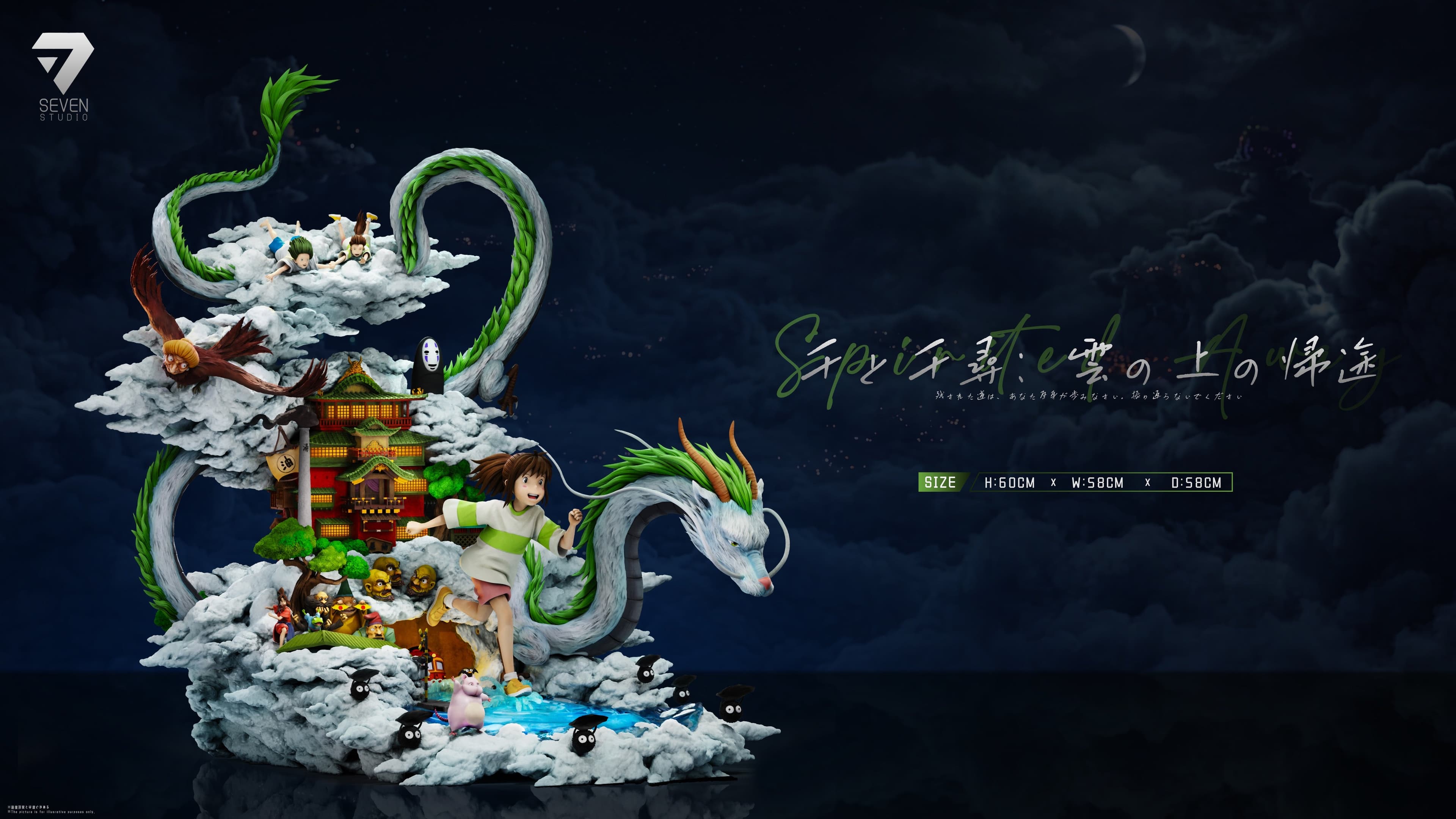 Spirited Away Seven Studio Return Above the Clouds 5