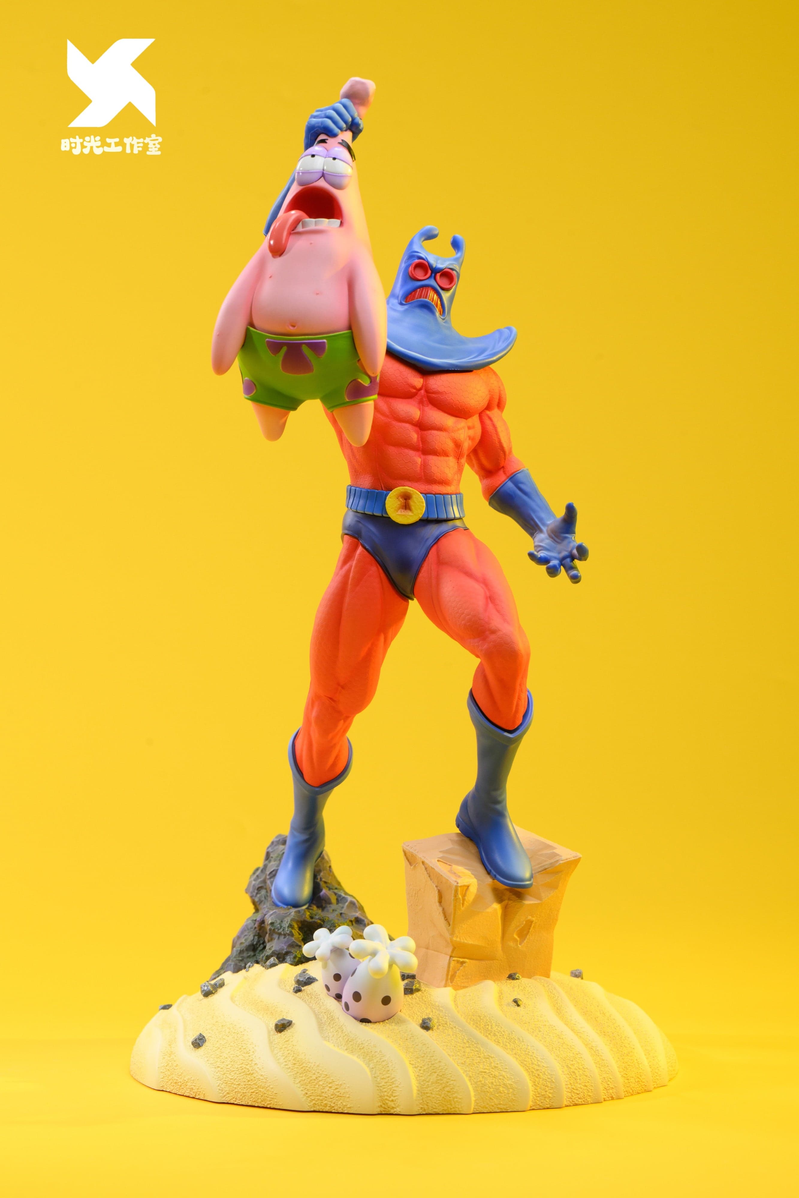 SpongeBob Time Studio Man Ray x Patrick Star 1