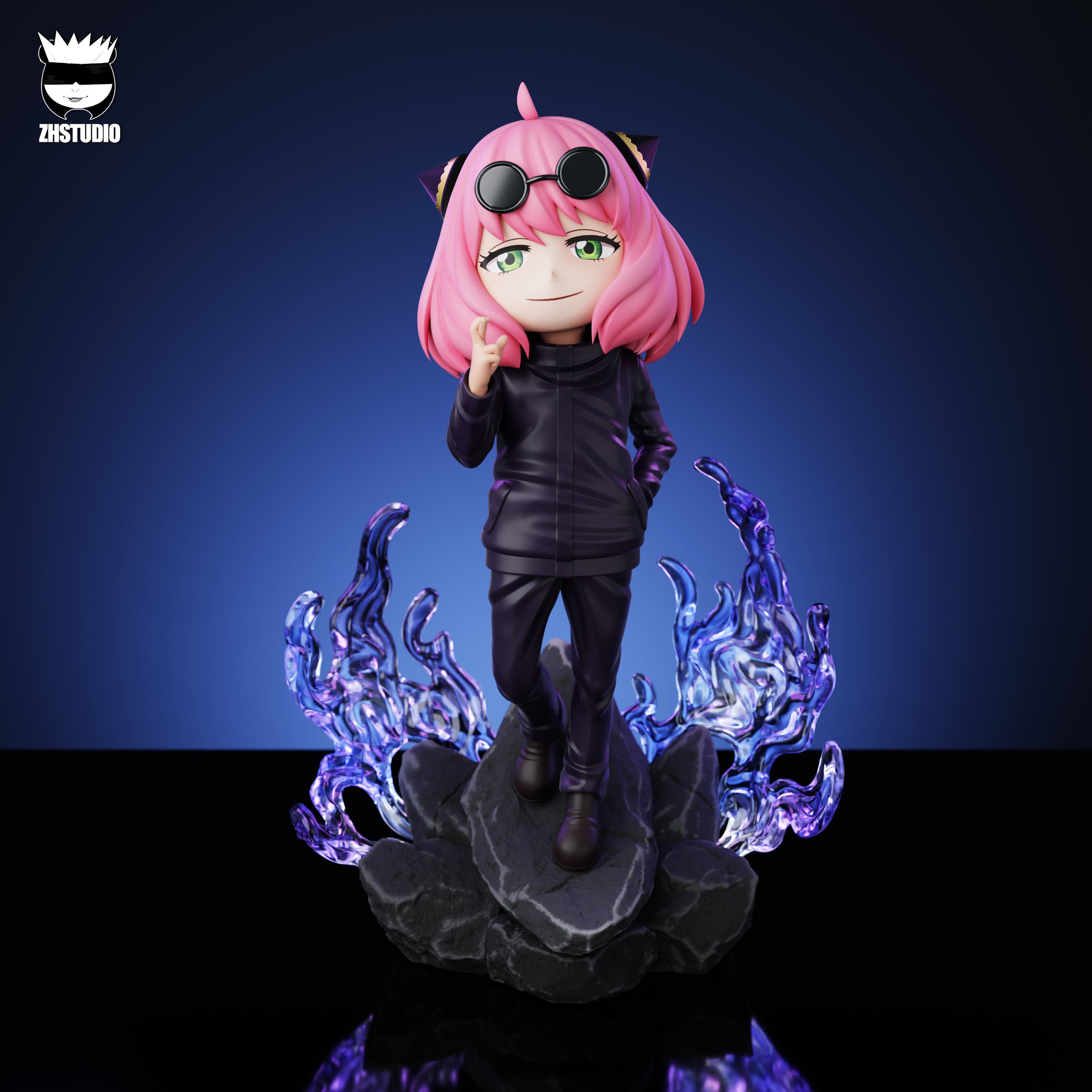 Spy x Family ZH Studio Anya Forger COS Gojo Satoru 4