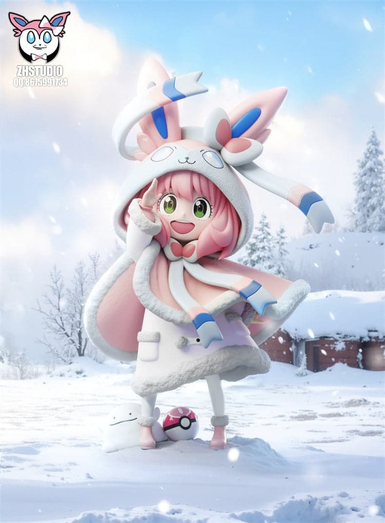 Spy x Family ZH Studio Sylveon Anya Forger Winter