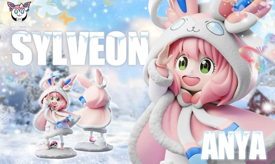 Spy x Family ZH Studio Sylveon Anya Forger Winter 2