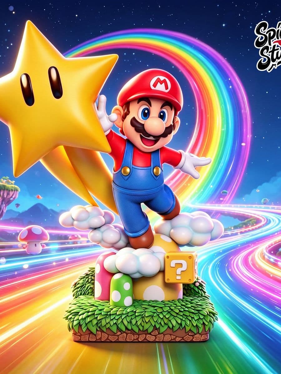 Super Mario Spicy Studio Mario
