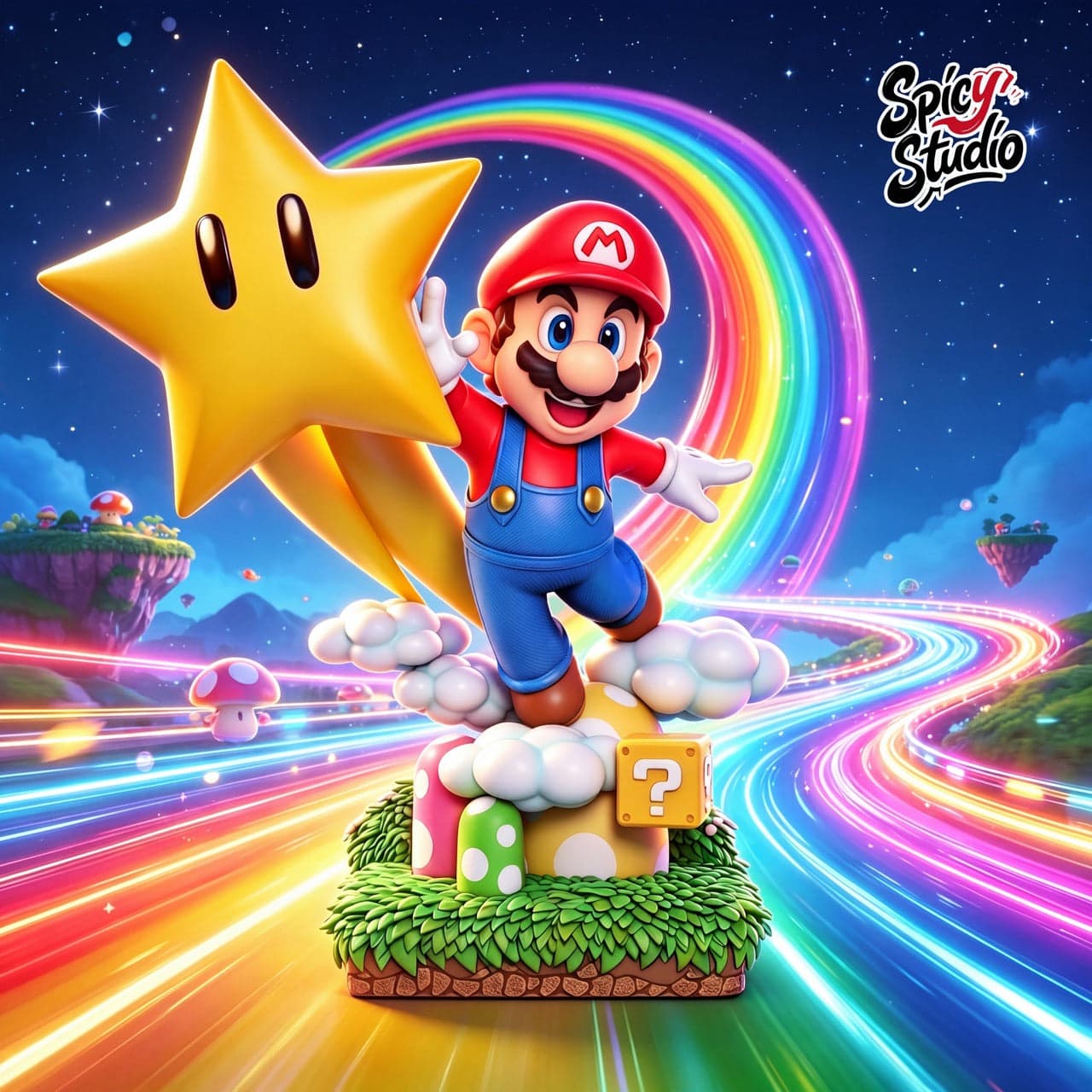 Super Mario Spicy Studio Mario 1