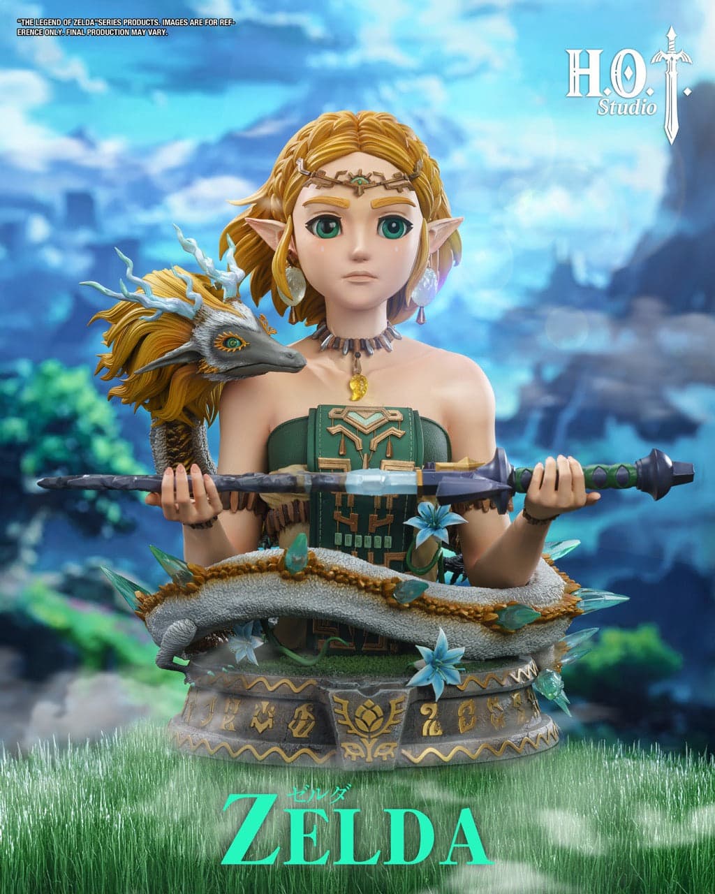 The Legend of Zelda HOT Studio Princess Zelda Bust
