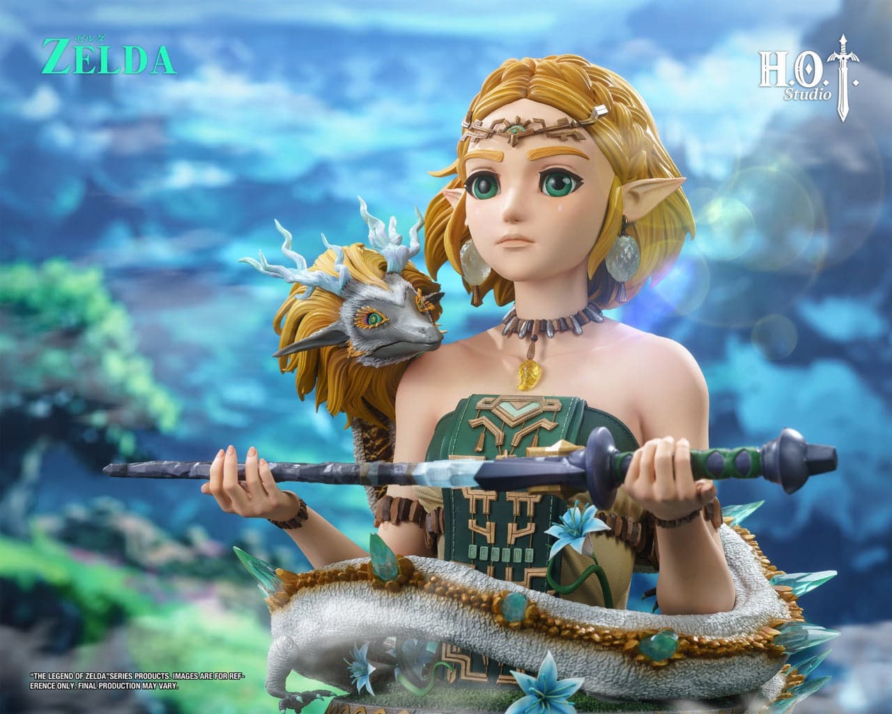 The Legend of Zelda HOT Studio Princess Zelda Bust 2