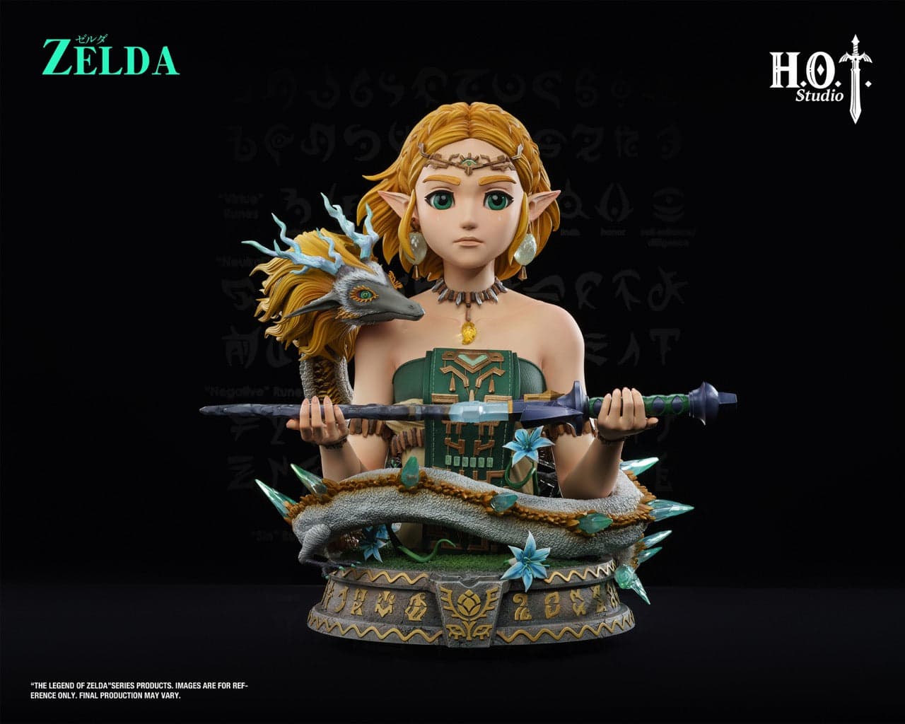 The Legend of Zelda HOT Studio Princess Zelda Bust 3