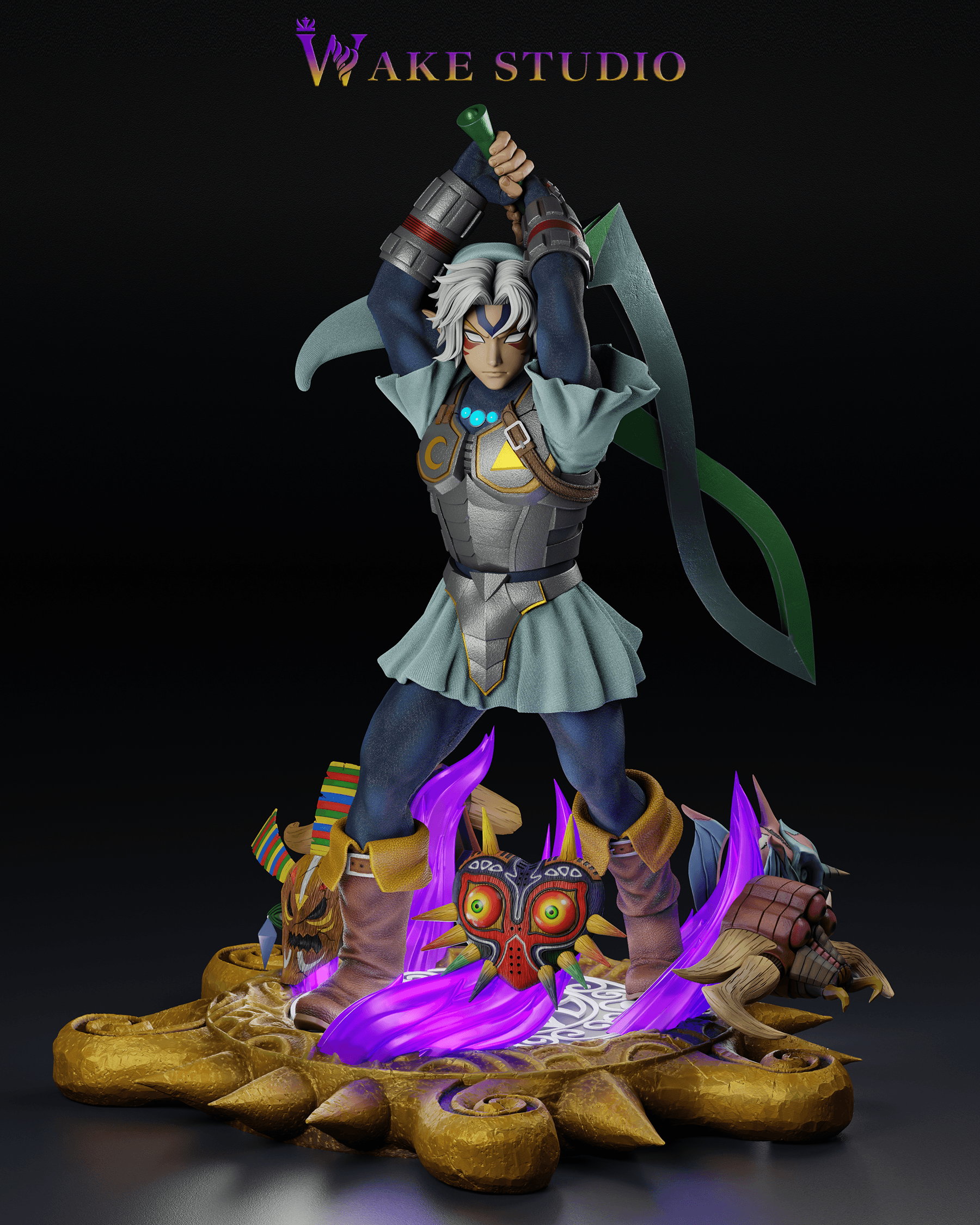 The Legend of Zelda Wake Studio Fierce Deity Link 4