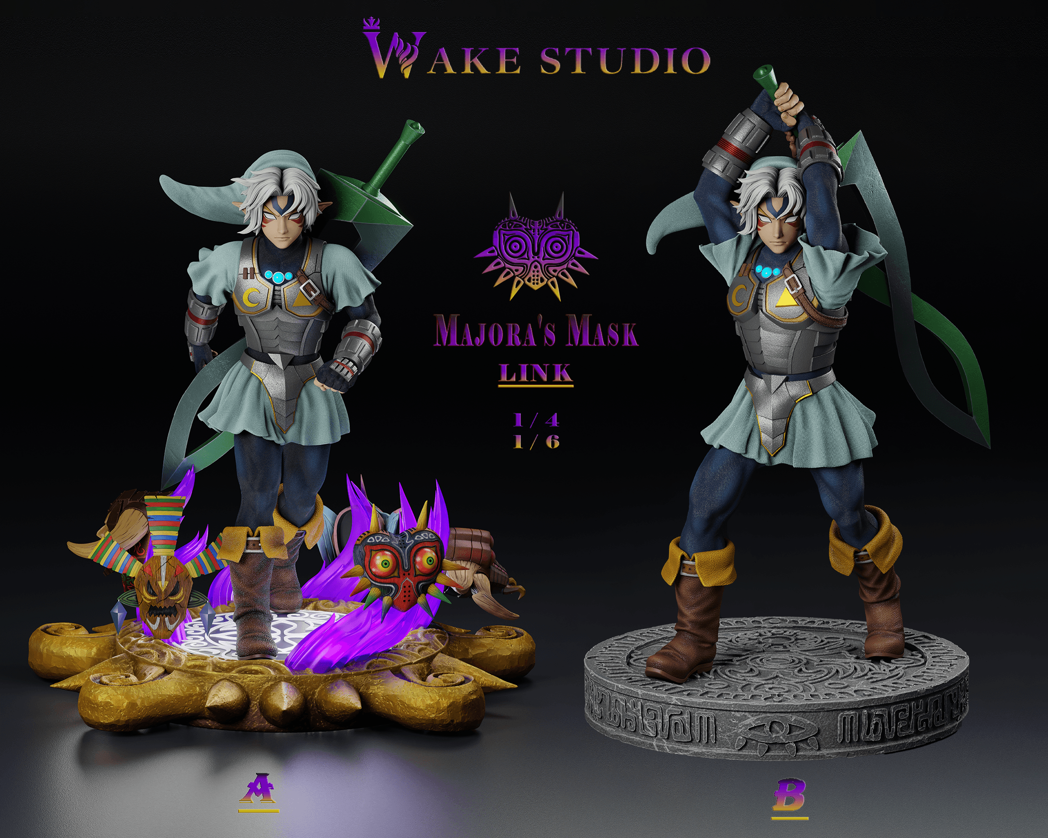 The Legend of Zelda Wake Studio Fierce Deity Link 5