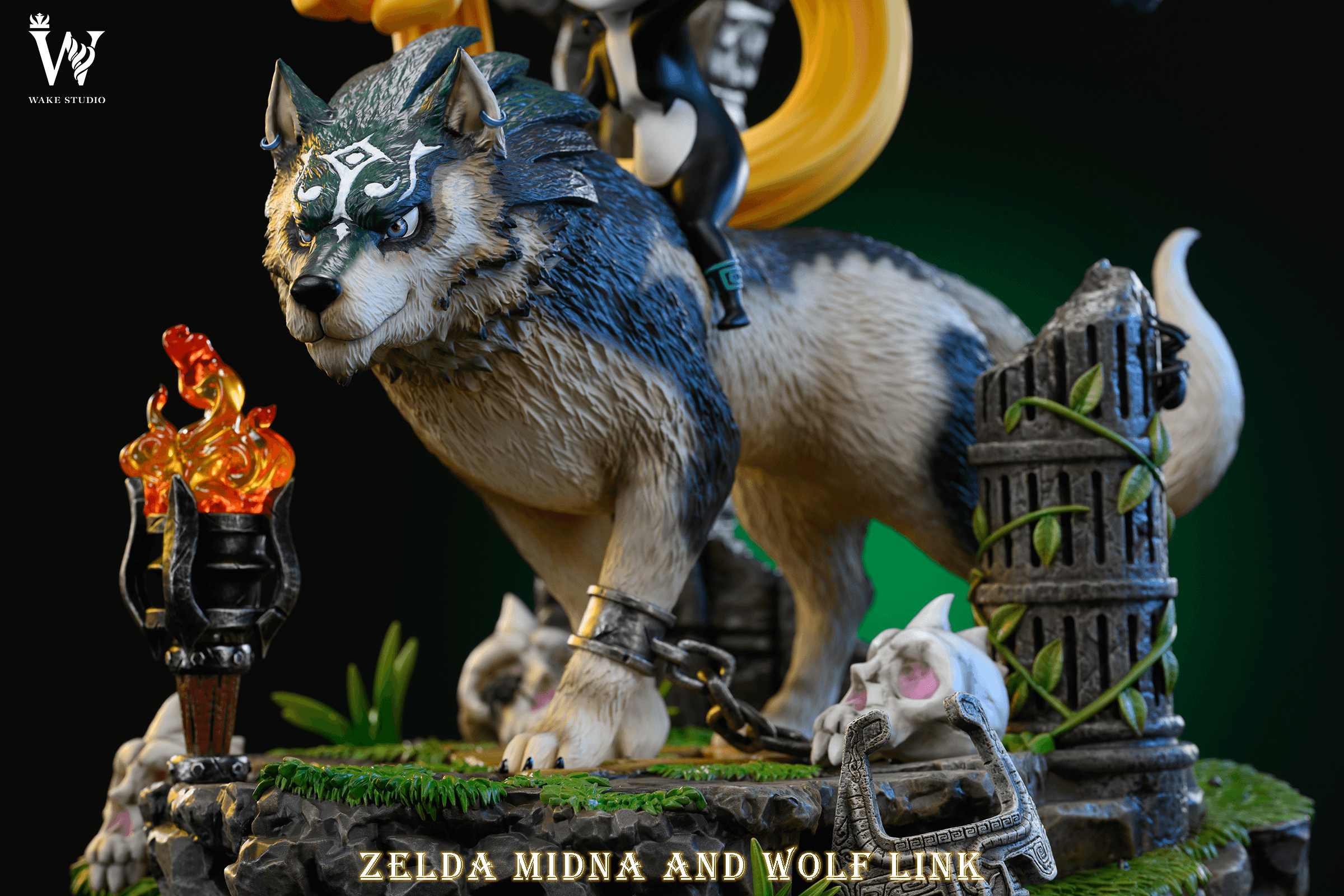 The Legend of Zelda Wake Studio Wolf Link x Midna 5