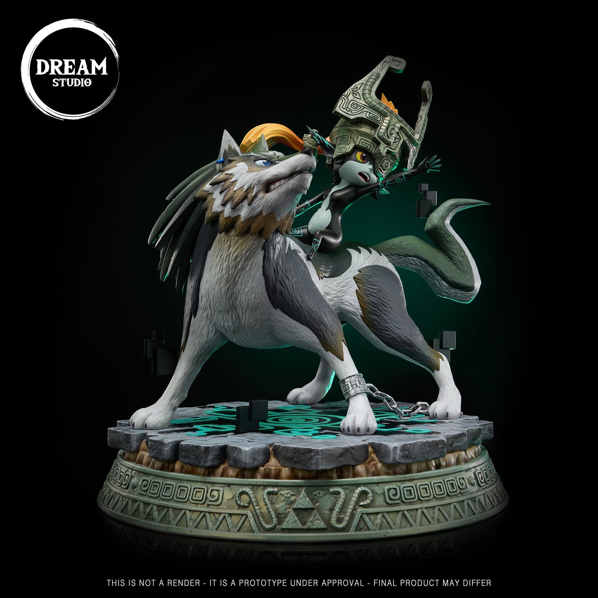 The Legends Of Zelda Dream Studio Wolf Link Midna