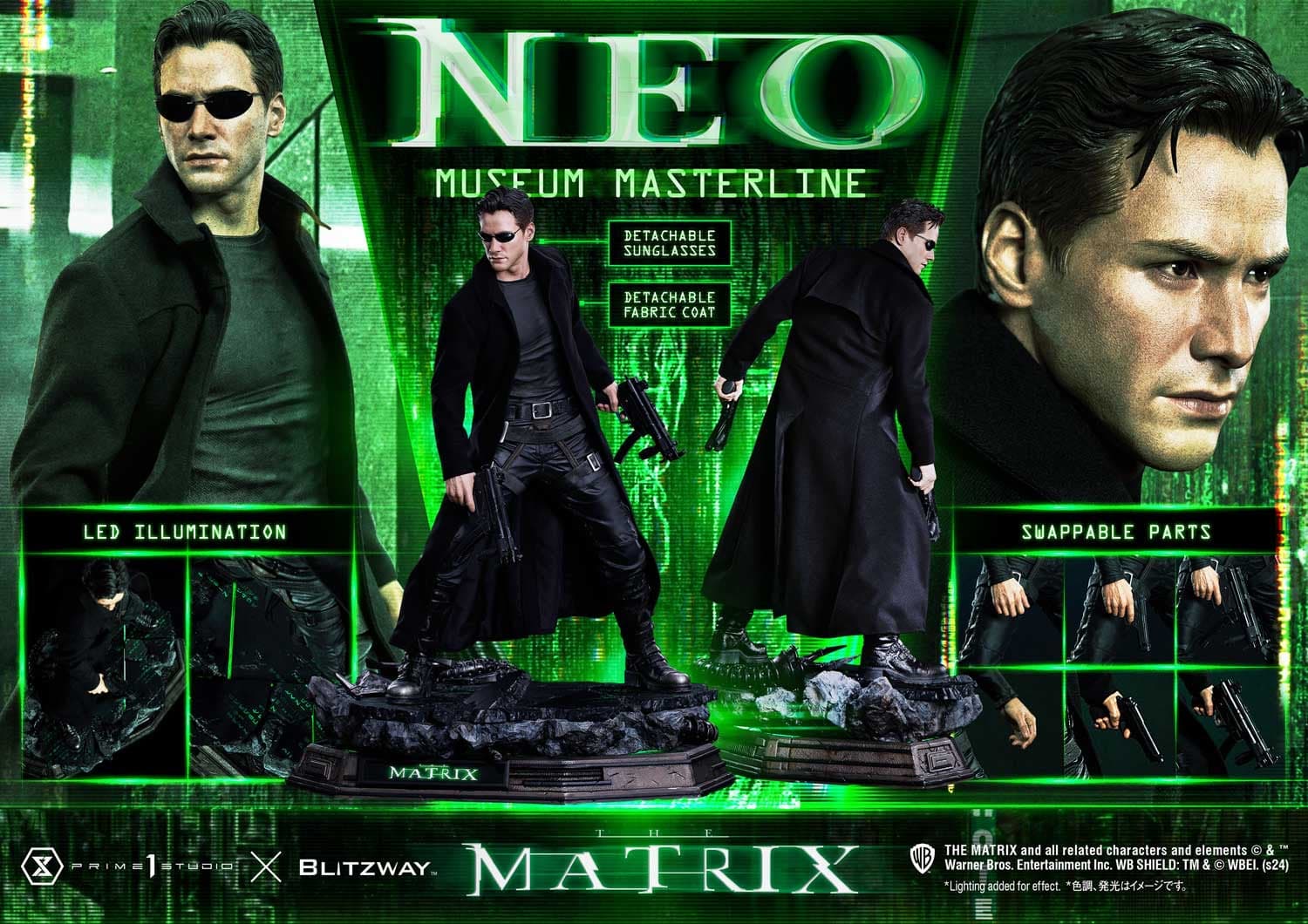 The Matrix Prime 1 x Blitzway Studio Neo Licensed