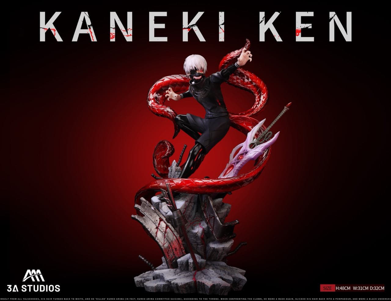 Tokyo Ghoul 3A Studio Kaneki Ken