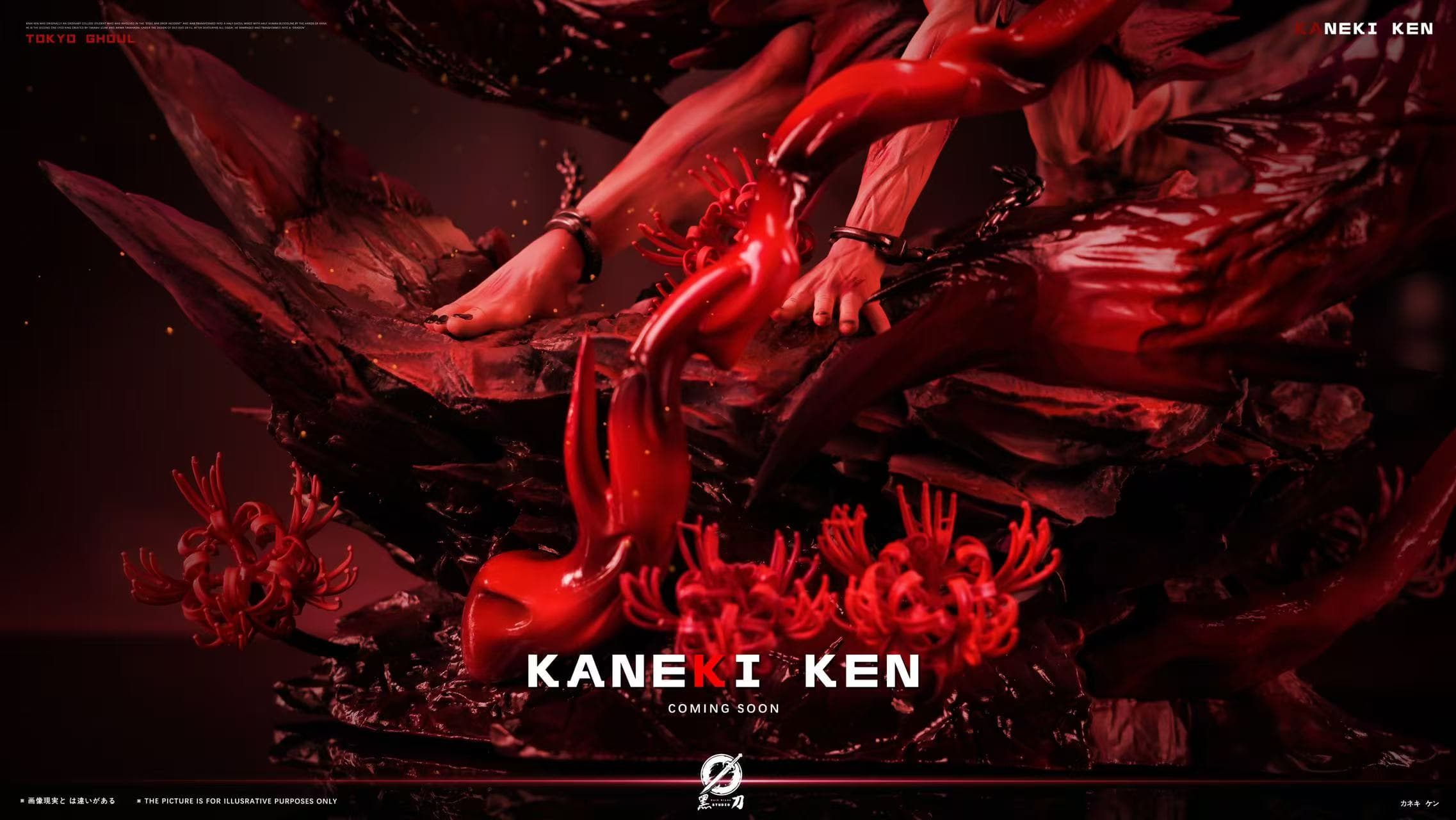 Tokyo Ghoul Dark Blade Studio Ken Kaneki 3