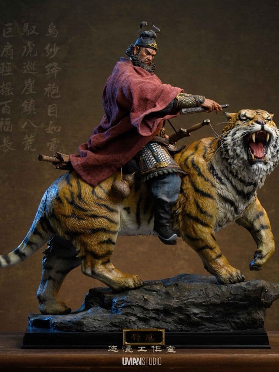 UMAN Studio Zhong Kui Riding Tiger