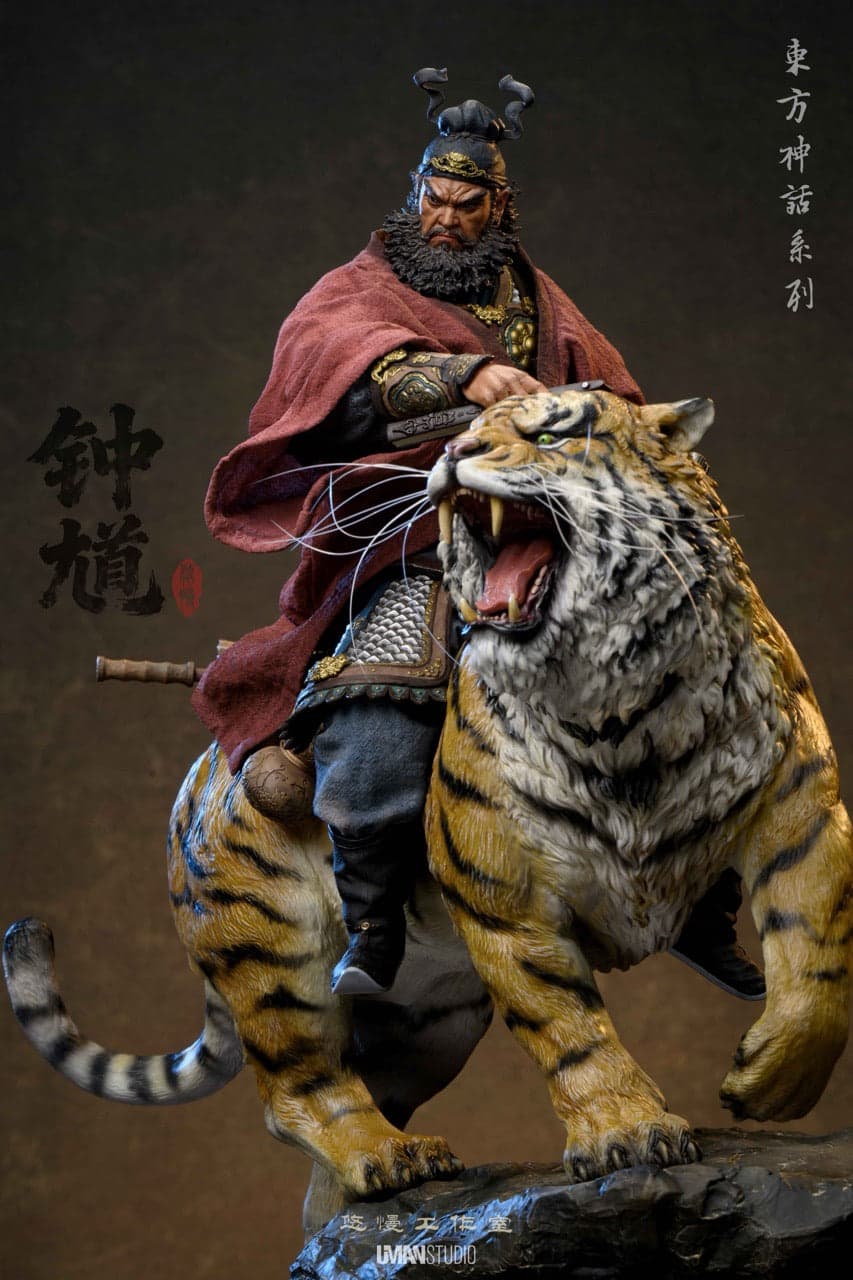 UMAN Studio Zhong Kui Riding Tiger 4