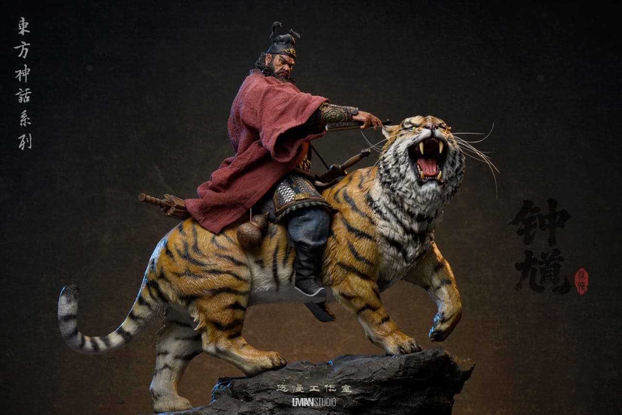UMAN Studio Zhong Kui Riding Tiger 5