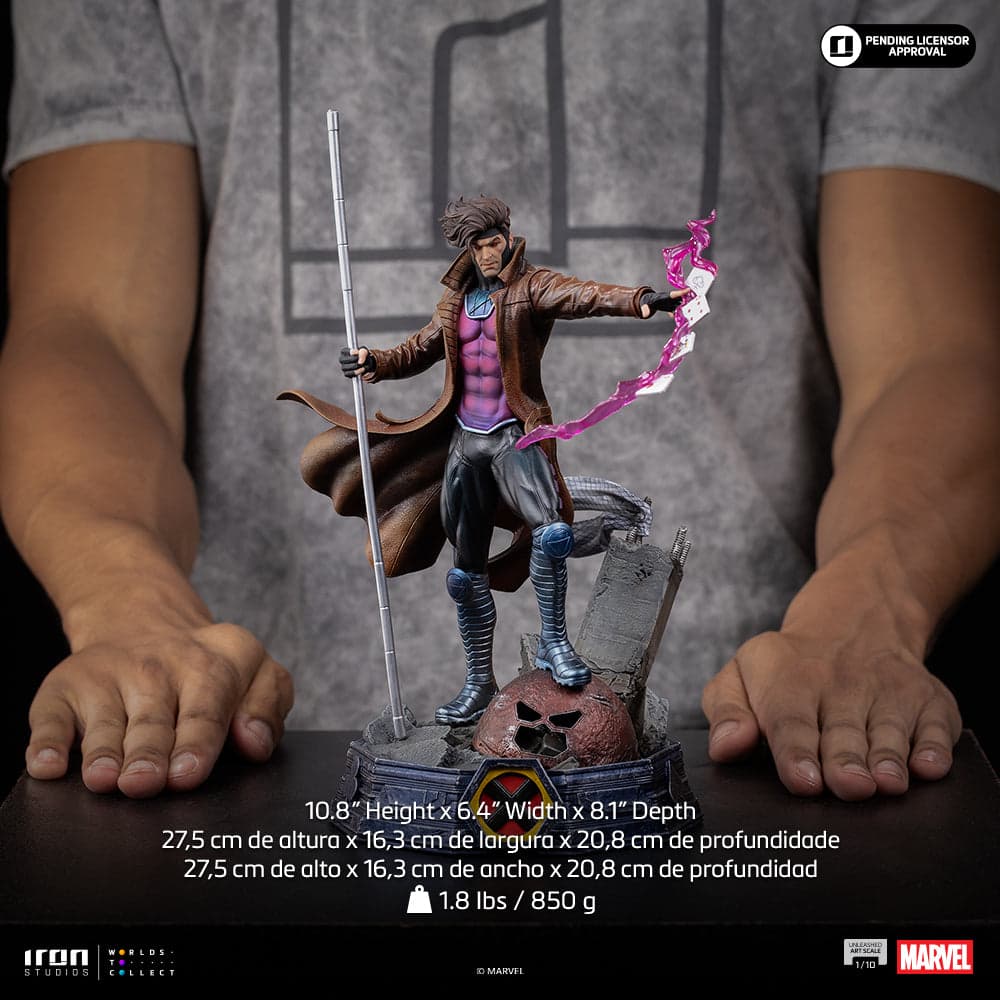 X Men Iron Studio Gambit Unleashed 1