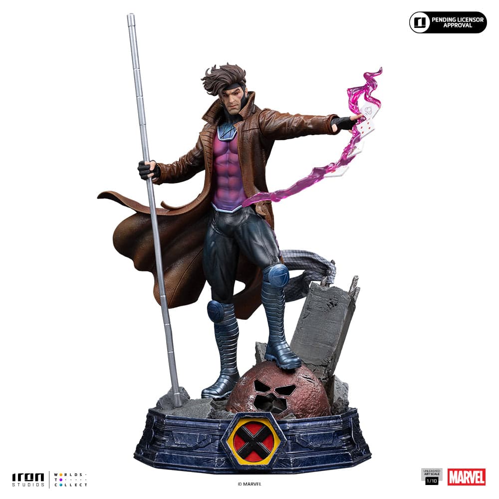 X Men Iron Studio Gambit Unleashed 2