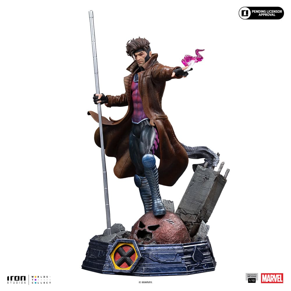X Men Iron Studio Gambit Unleashed 5