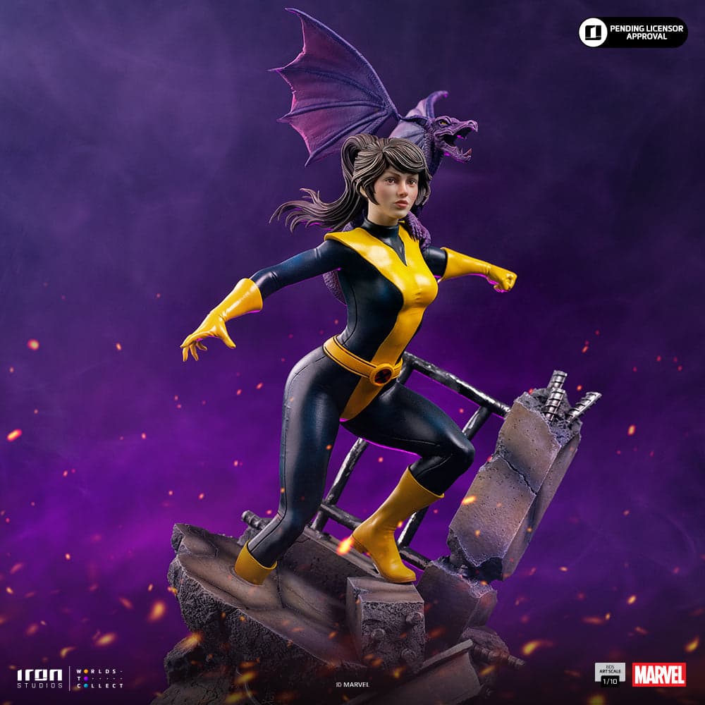 X Men Iron Studio Kitty Pride x Lockheed 2