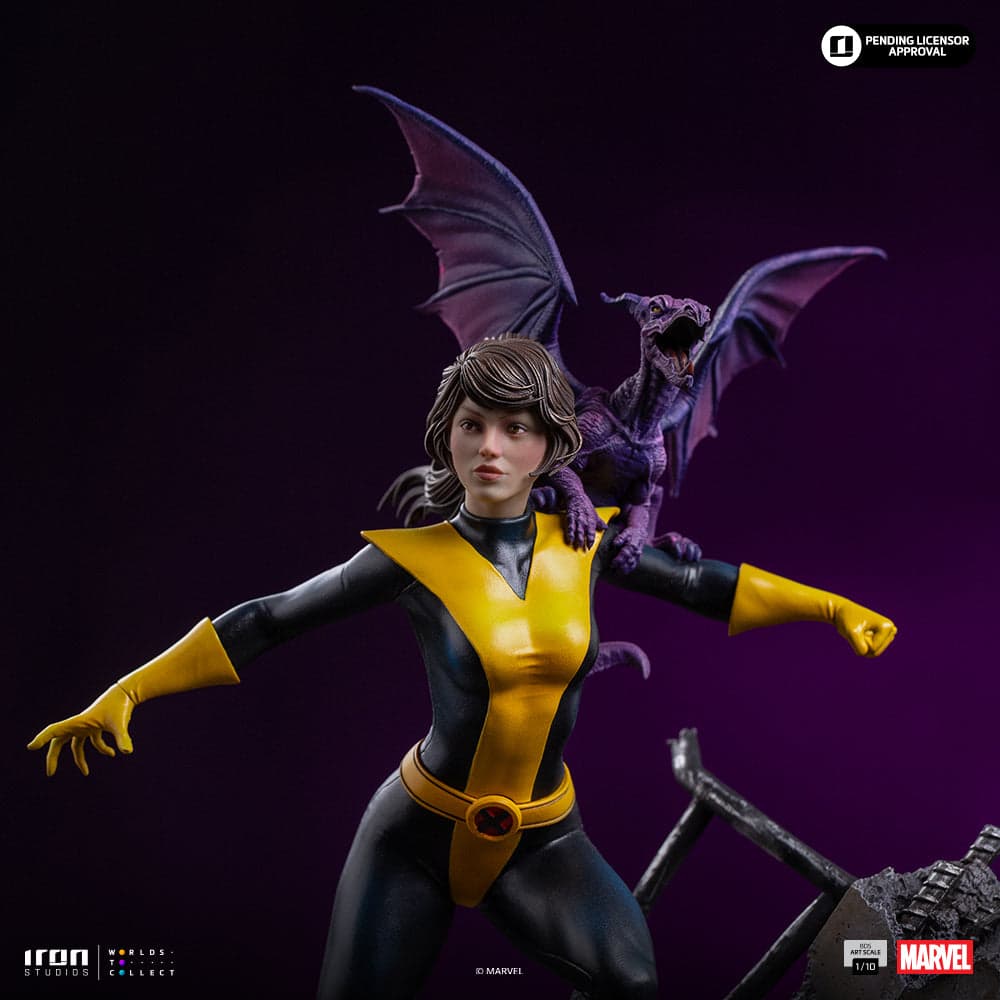 X Men Iron Studio Kitty Pride x Lockheed 3
