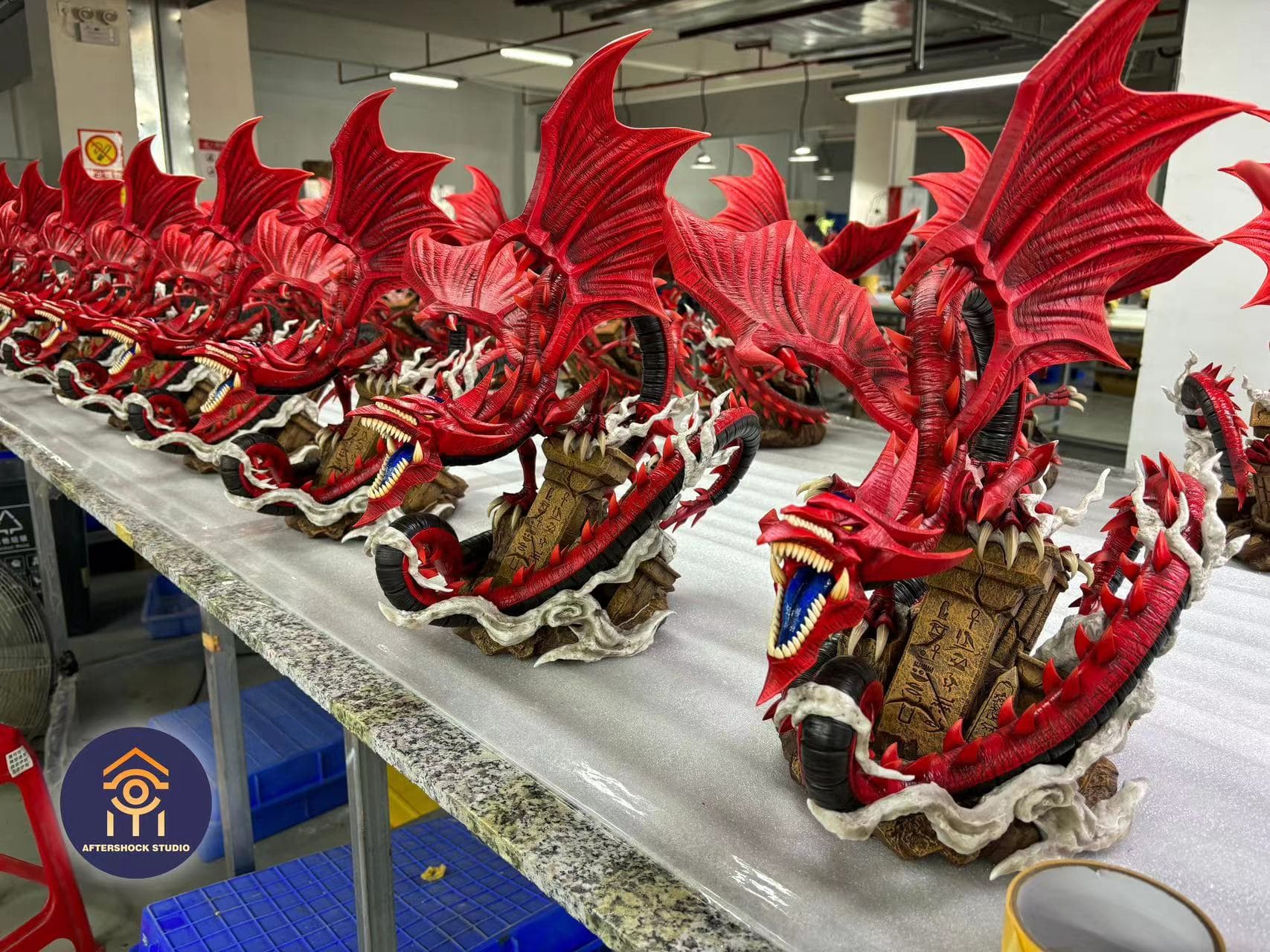 Yu Gi Oh Aftershock Studio Slifer the Sky Dragon