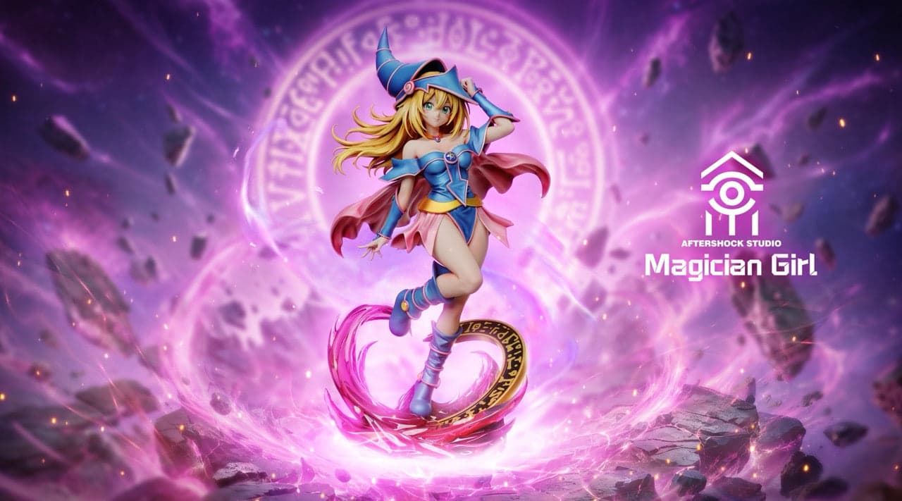 YuGiOh Aftershock Studio Dark Magician Gril 4