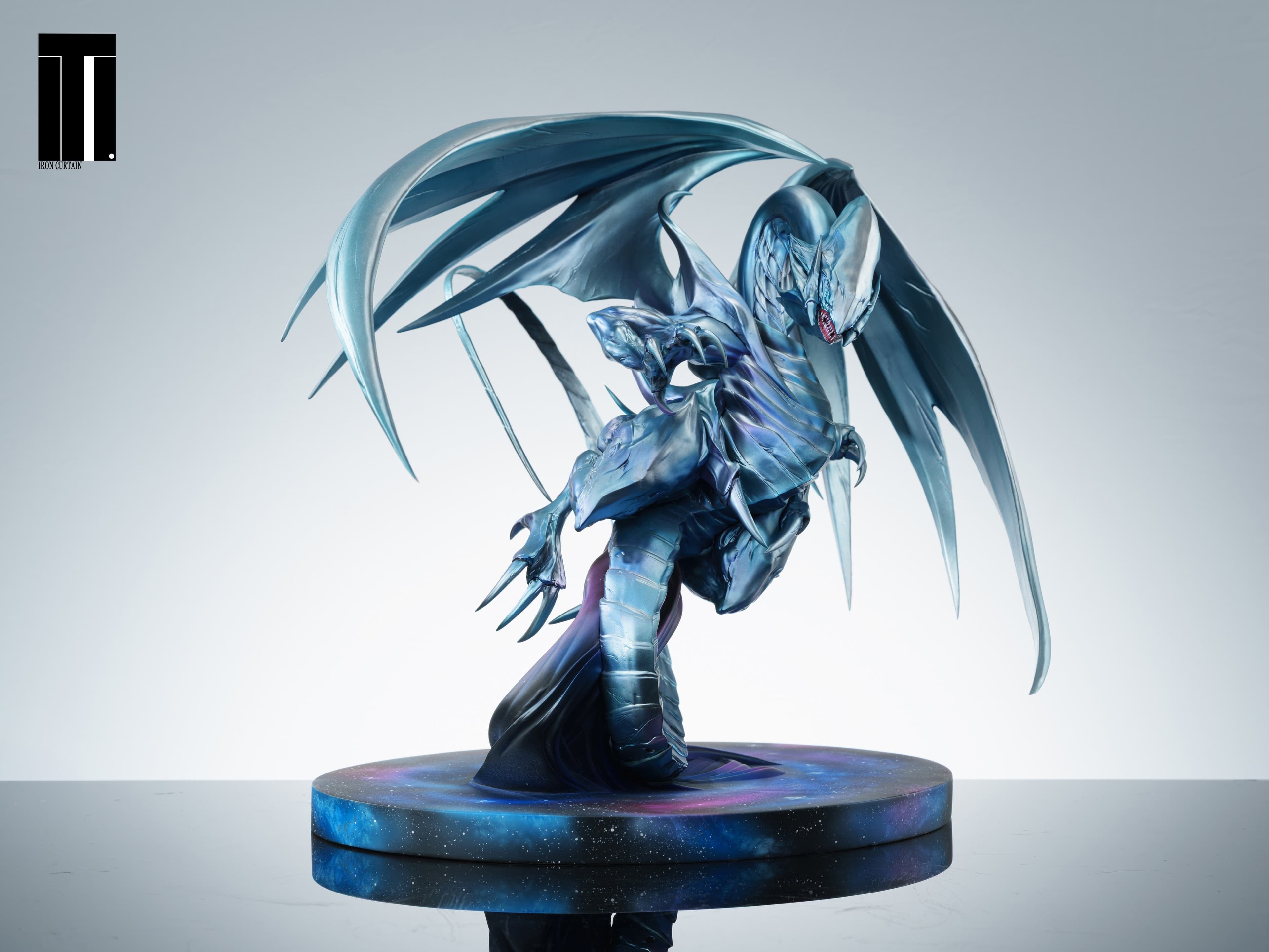 YuGiOh Iron Curtain Studio Blue Eyes White Dragon 1
