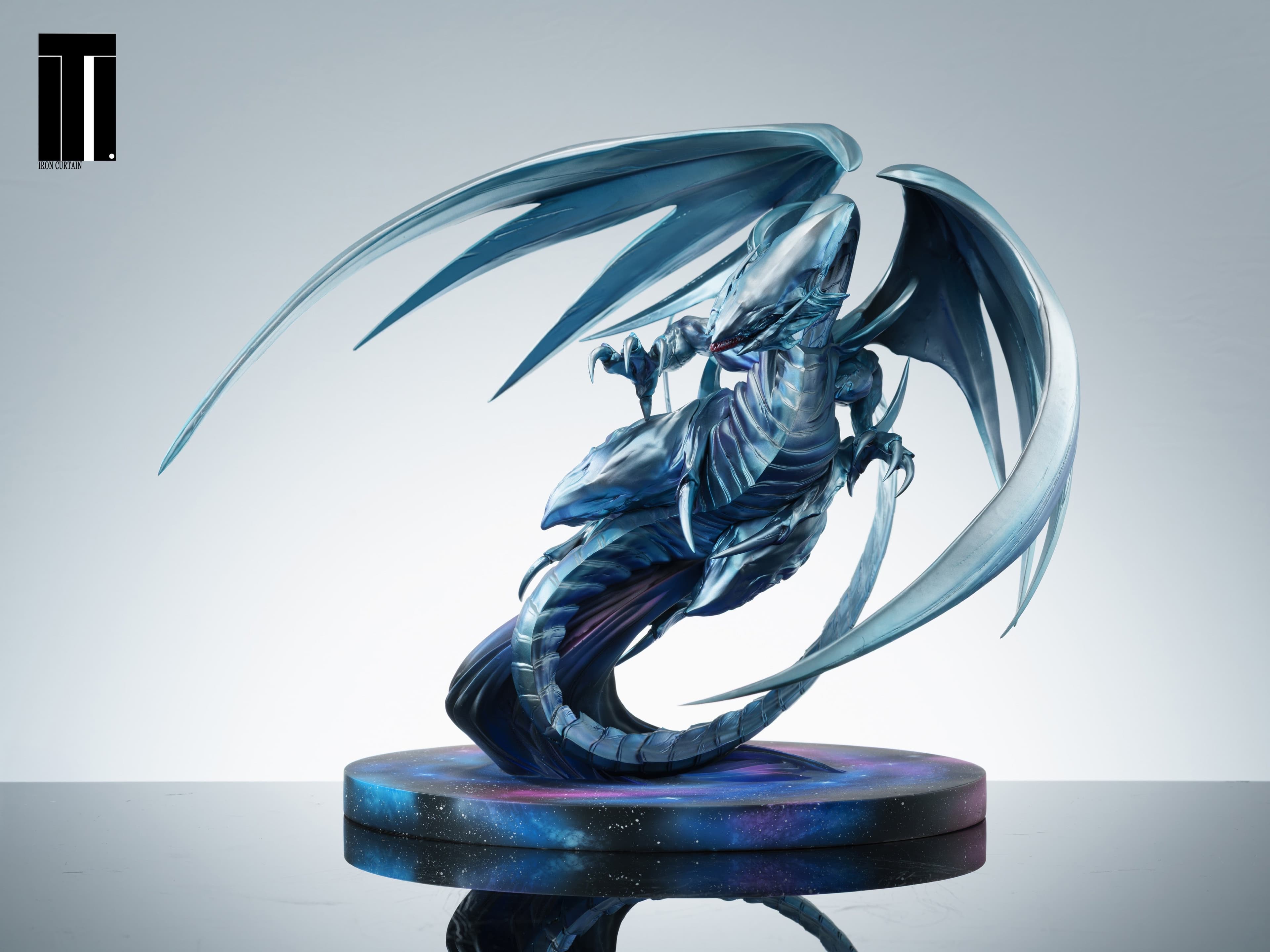YuGiOh Iron Curtain Studio Blue Eyes White Dragon 2