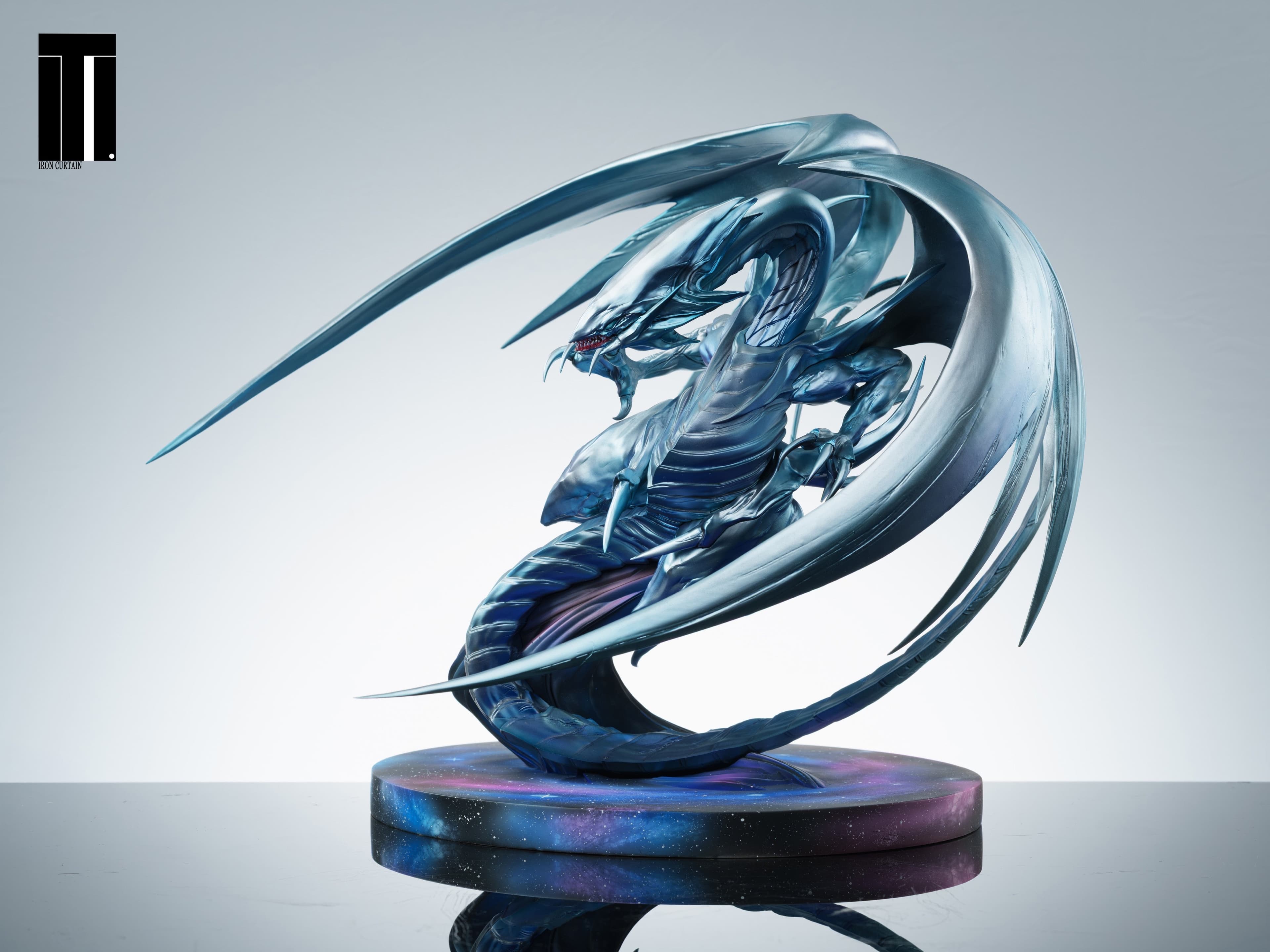 YuGiOh Iron Curtain Studio Blue Eyes White Dragon 4