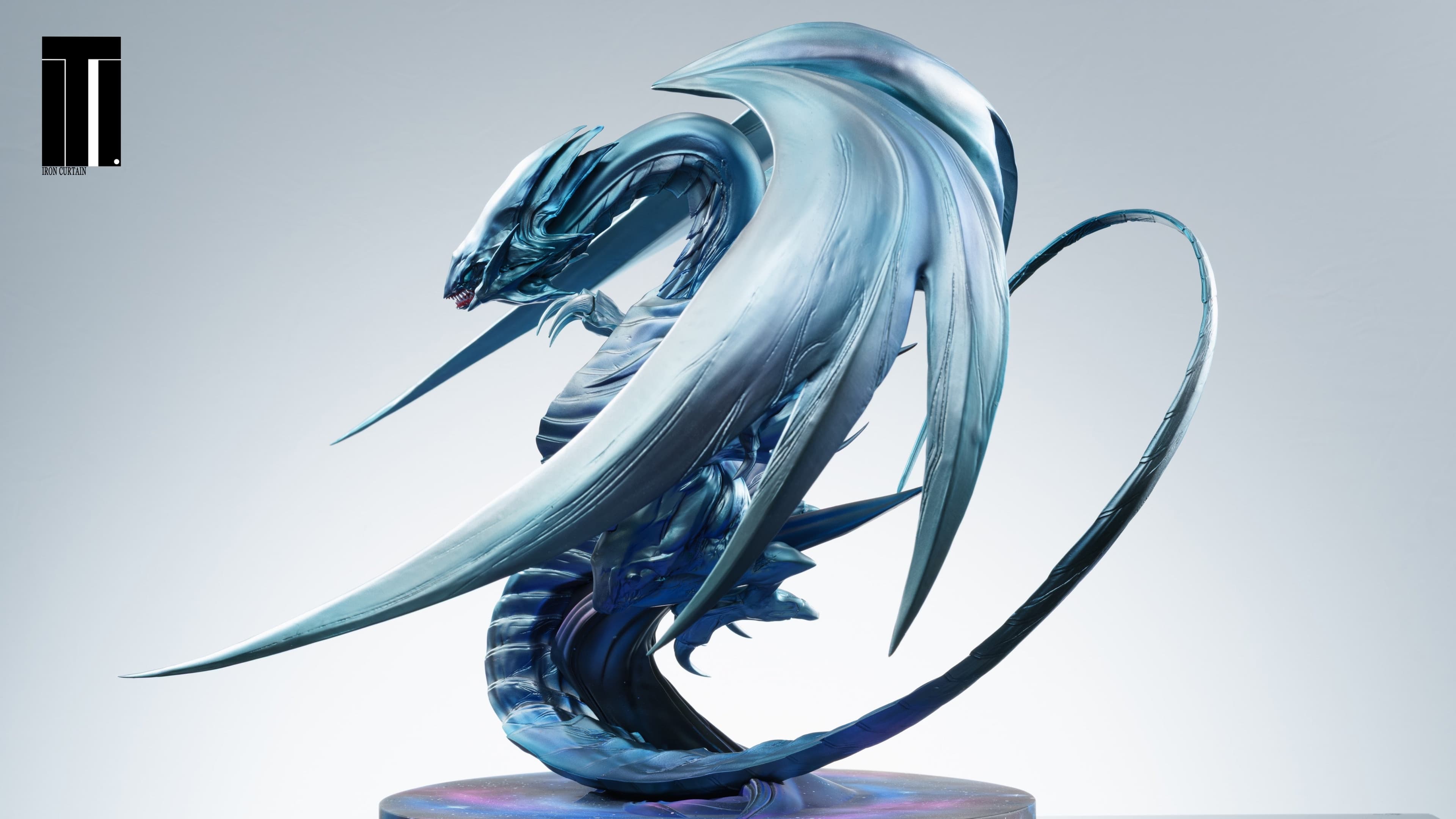 YuGiOh Iron Curtain Studio Blue Eyes White Dragon 5