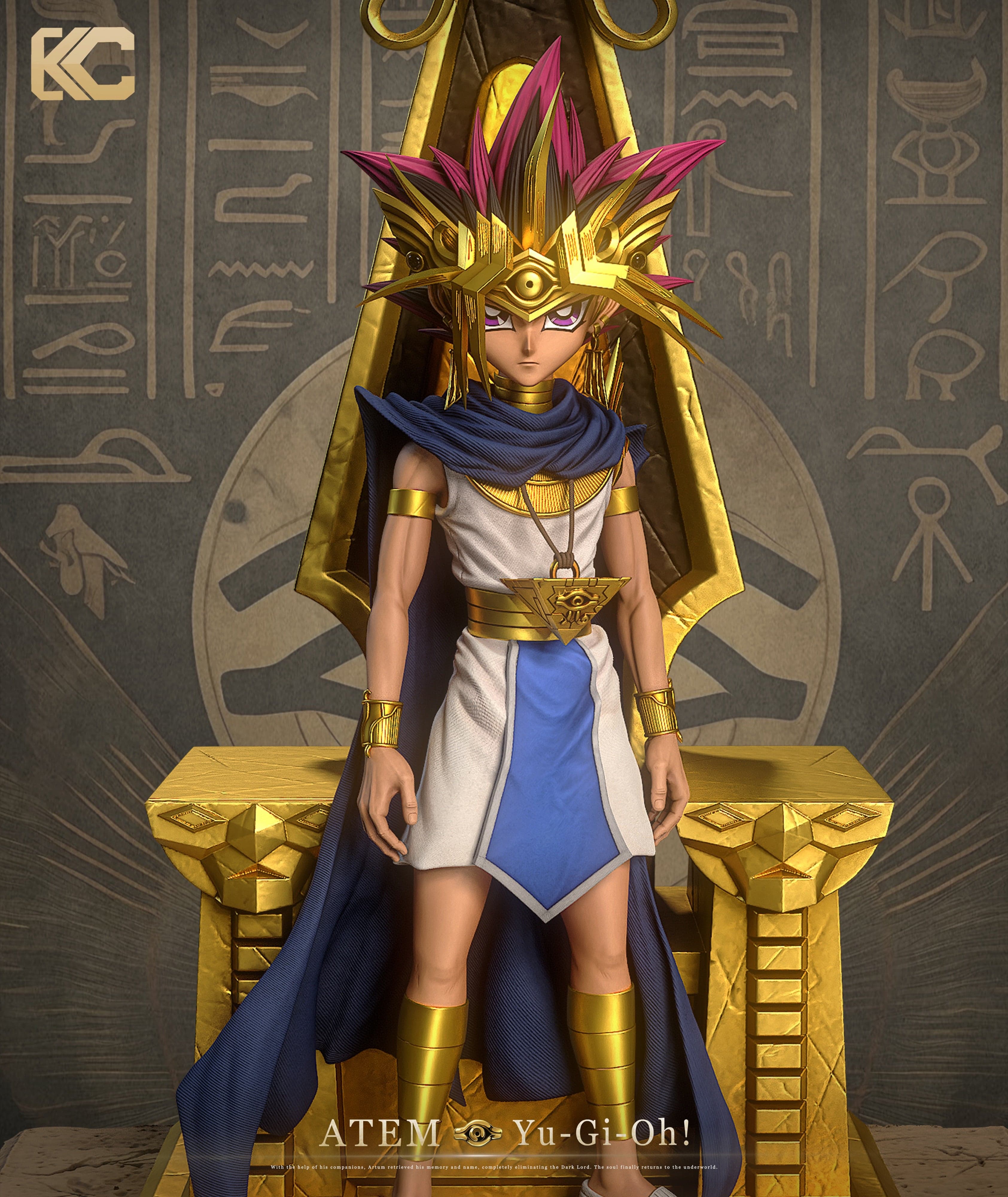 YuGiOh KC Studio Pharaoh Atem Throne 1