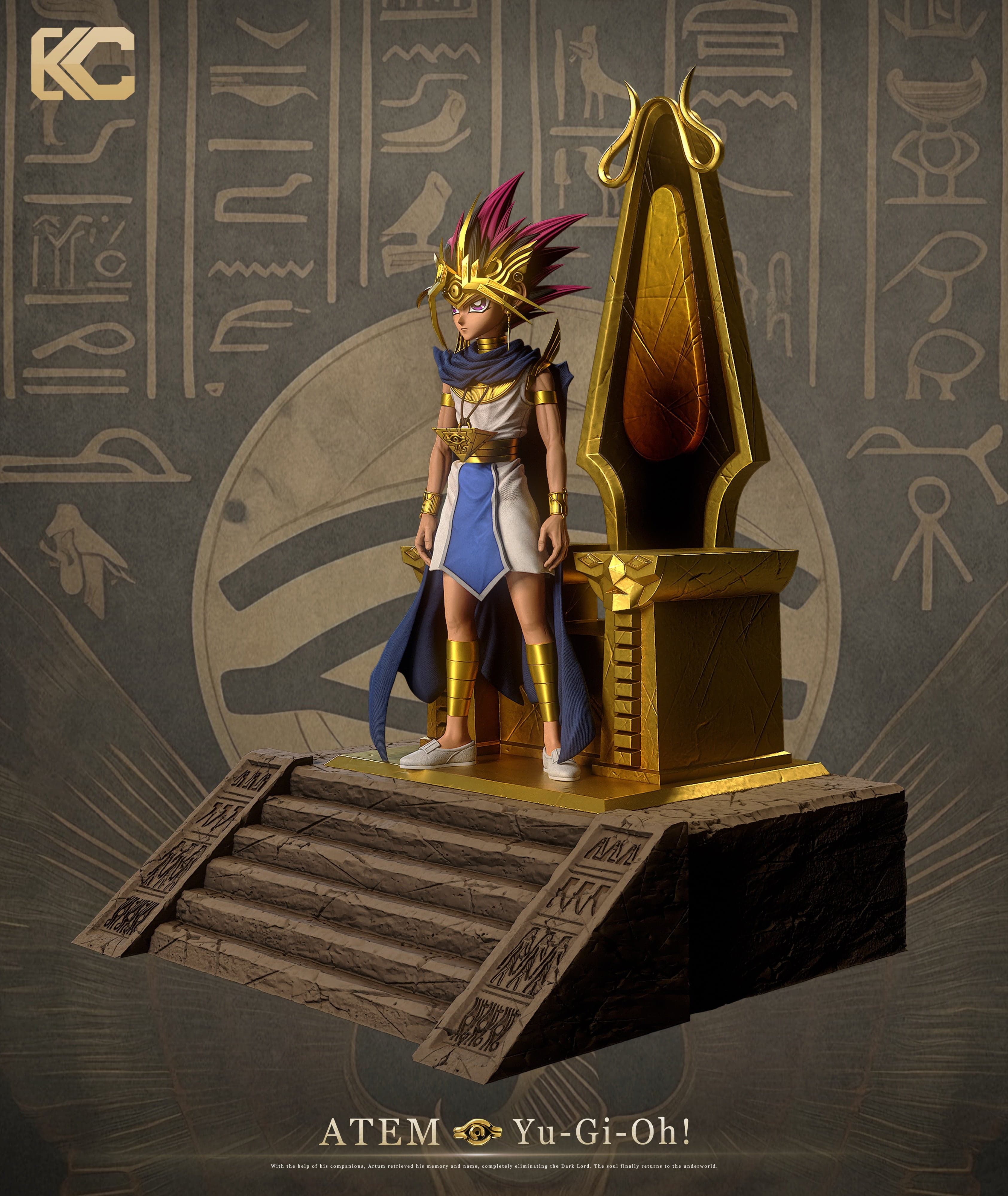 YuGiOh KC Studio Pharaoh Atem Throne 4