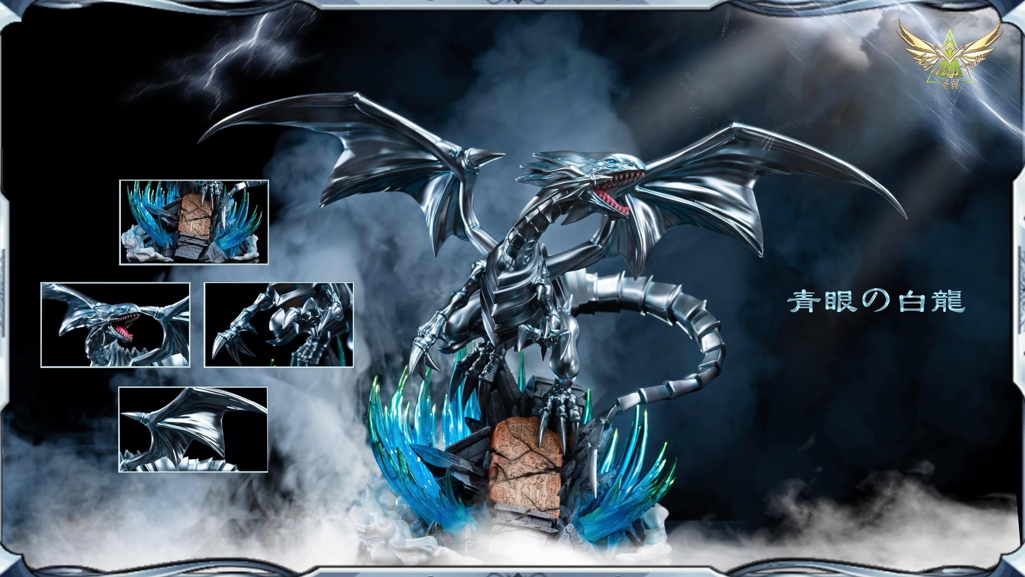 YuGiOh Sacred Wing Studio Blue Eyes White Dragon 2