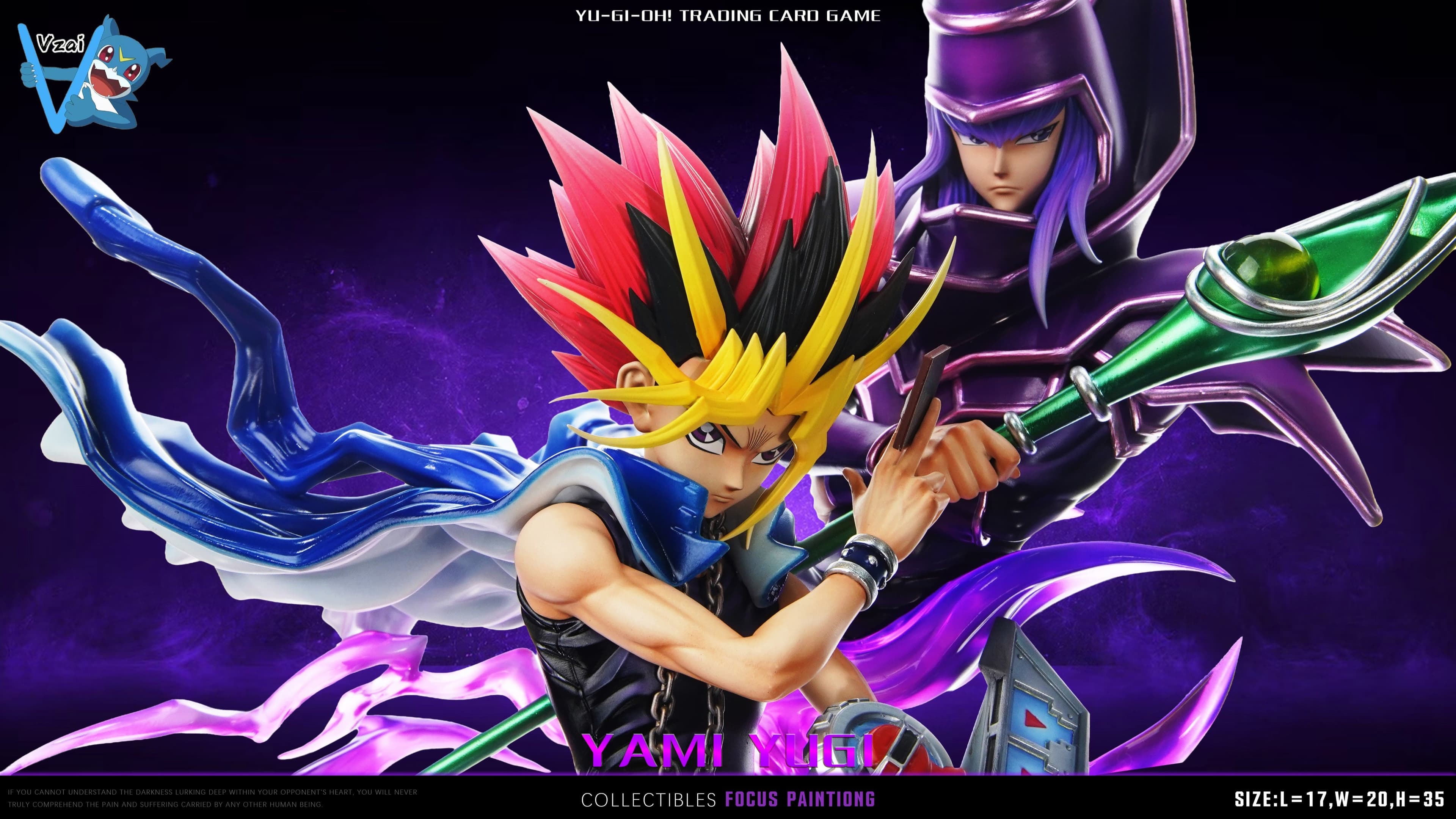 YuGiOh Vzai Studio Yami Yugi X Dark Magician 5