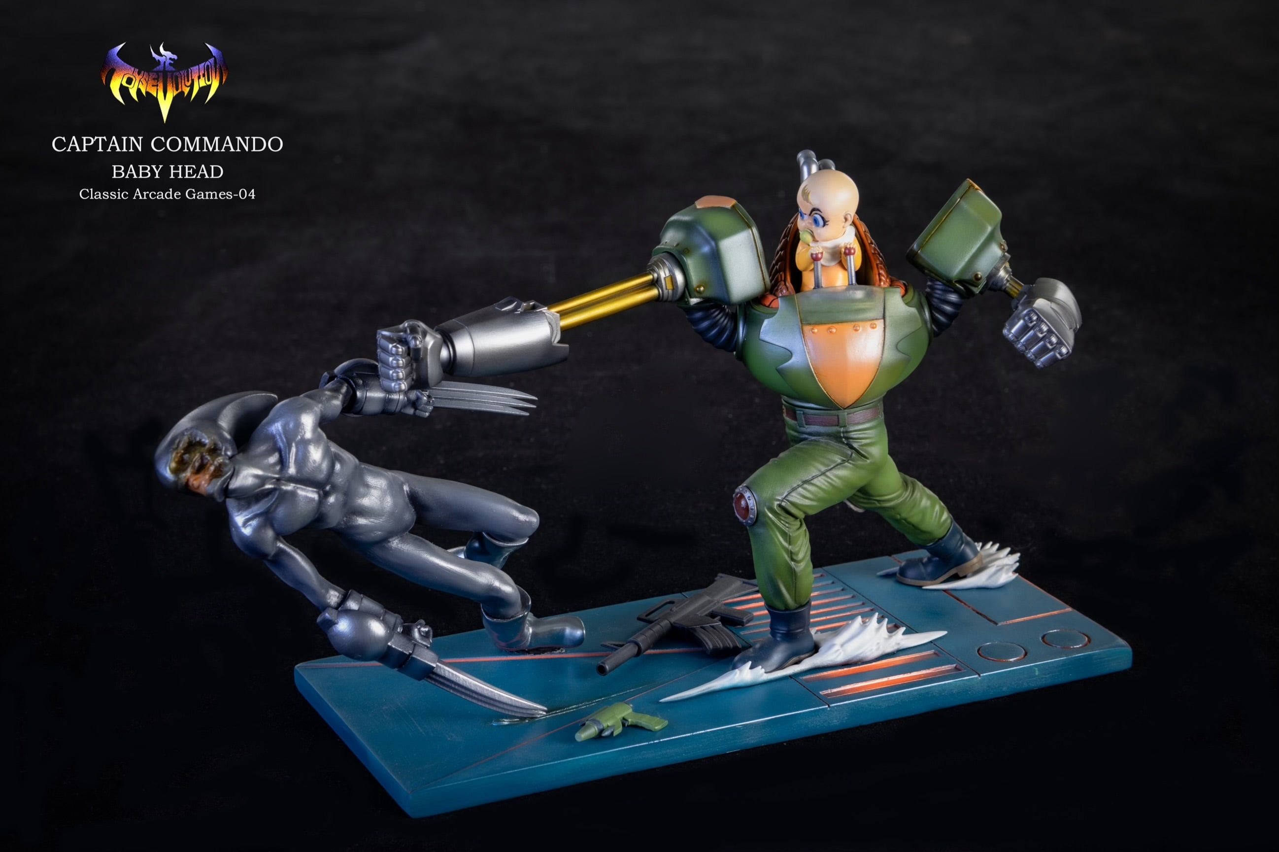 Captain Commando Toys Evolution Studio Baby Head