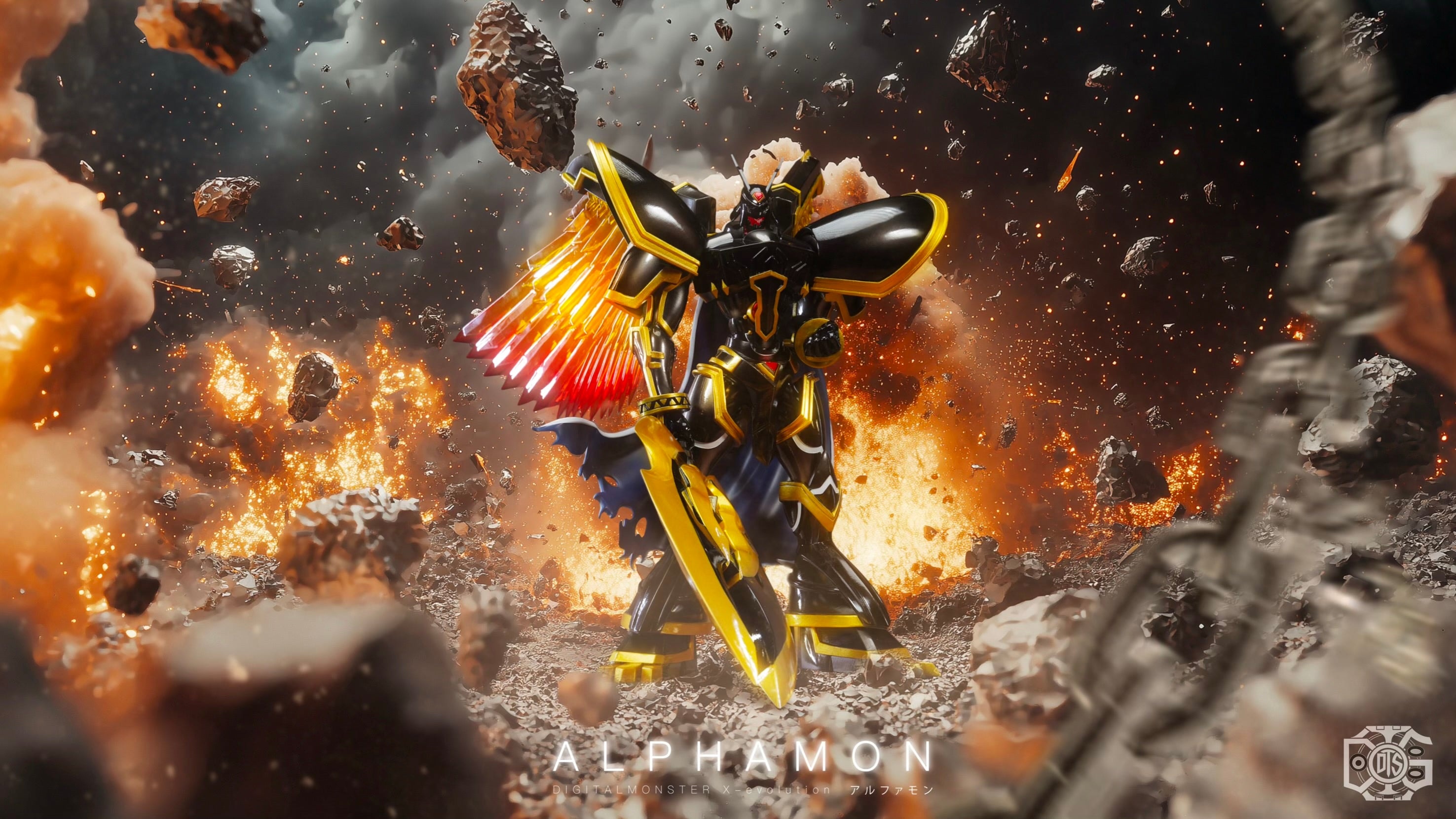 Digimon DIGITAL TOY Studio Royal Knights Alphamon