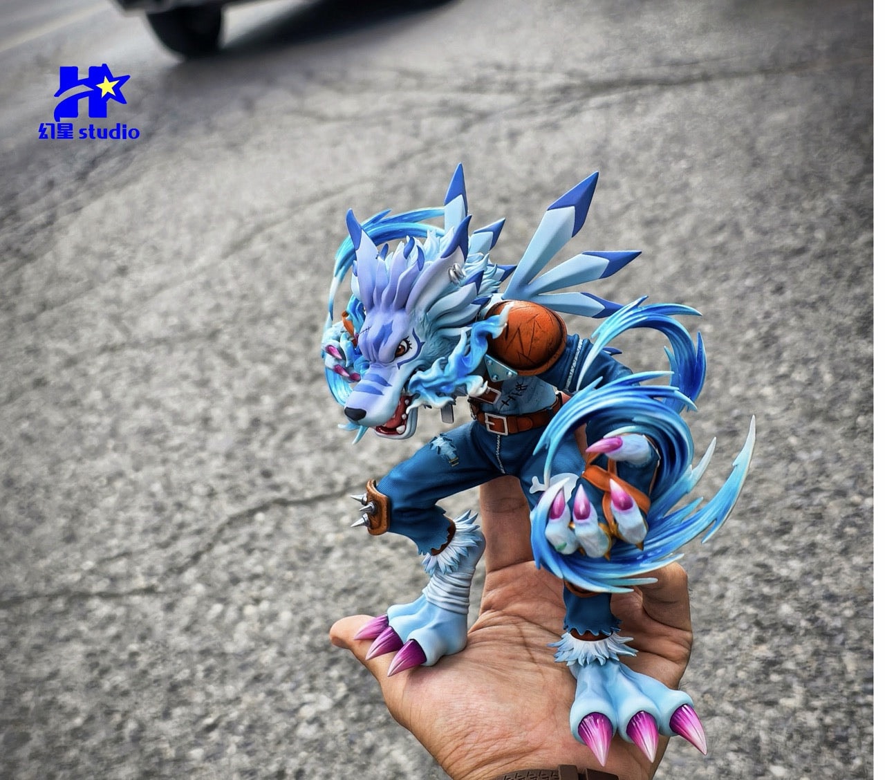 Digimon Phantom Star Studio Garurumon