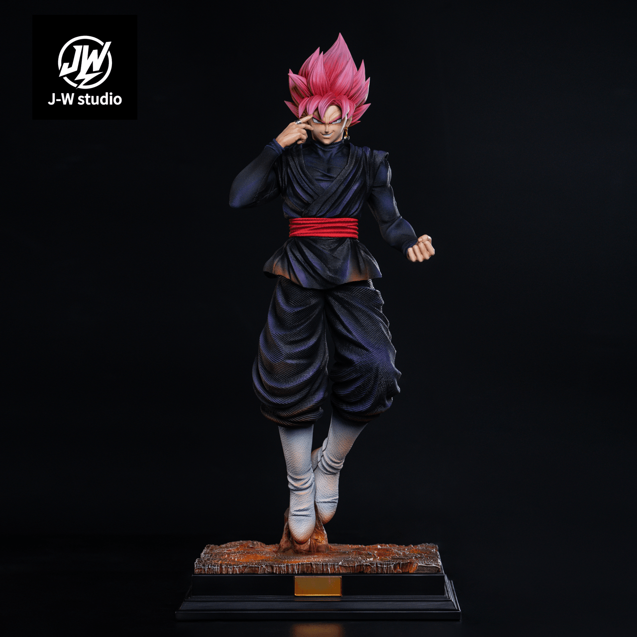Dragon Ball JW Studio Black Goku Rose