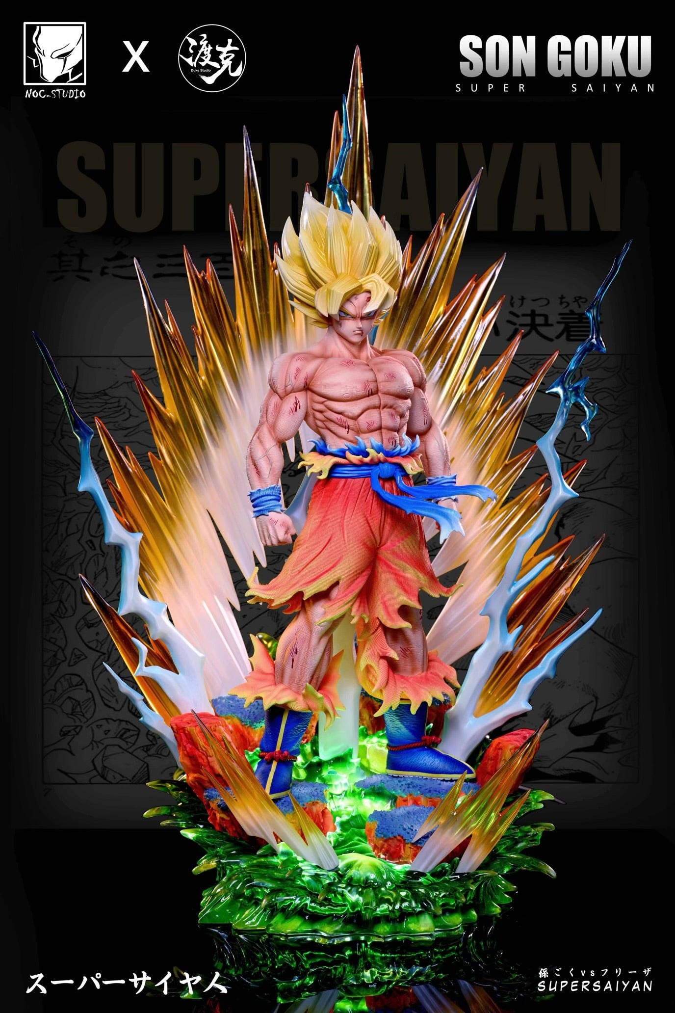 Dragon Ball NOC Studio Goku SSJ V2