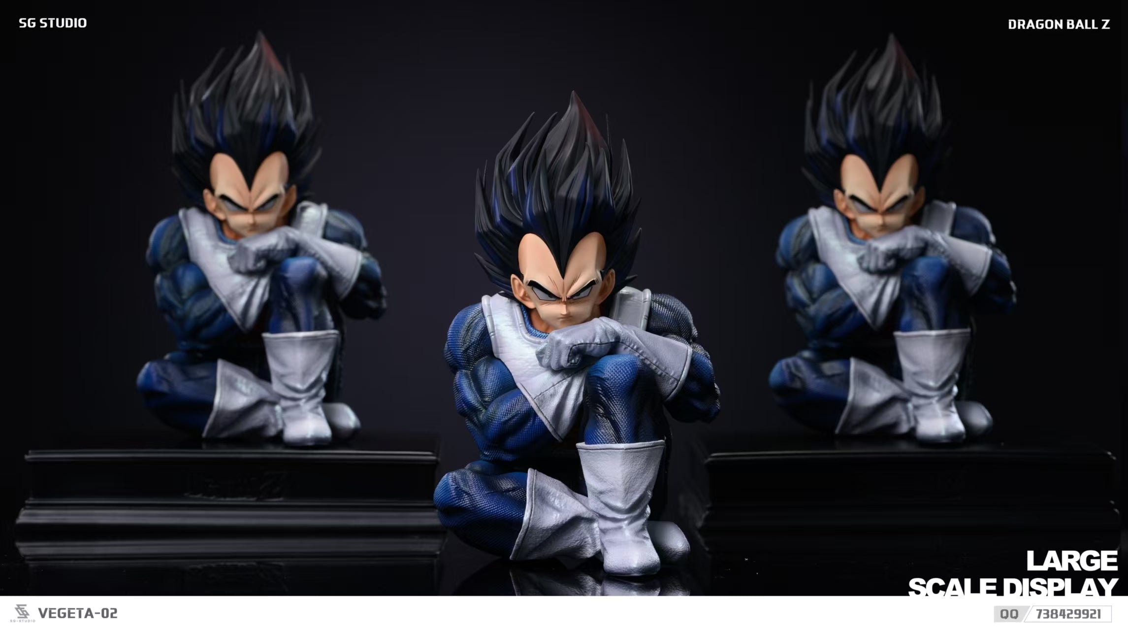 Dragon Ball SG Studio Sitting Vegeta