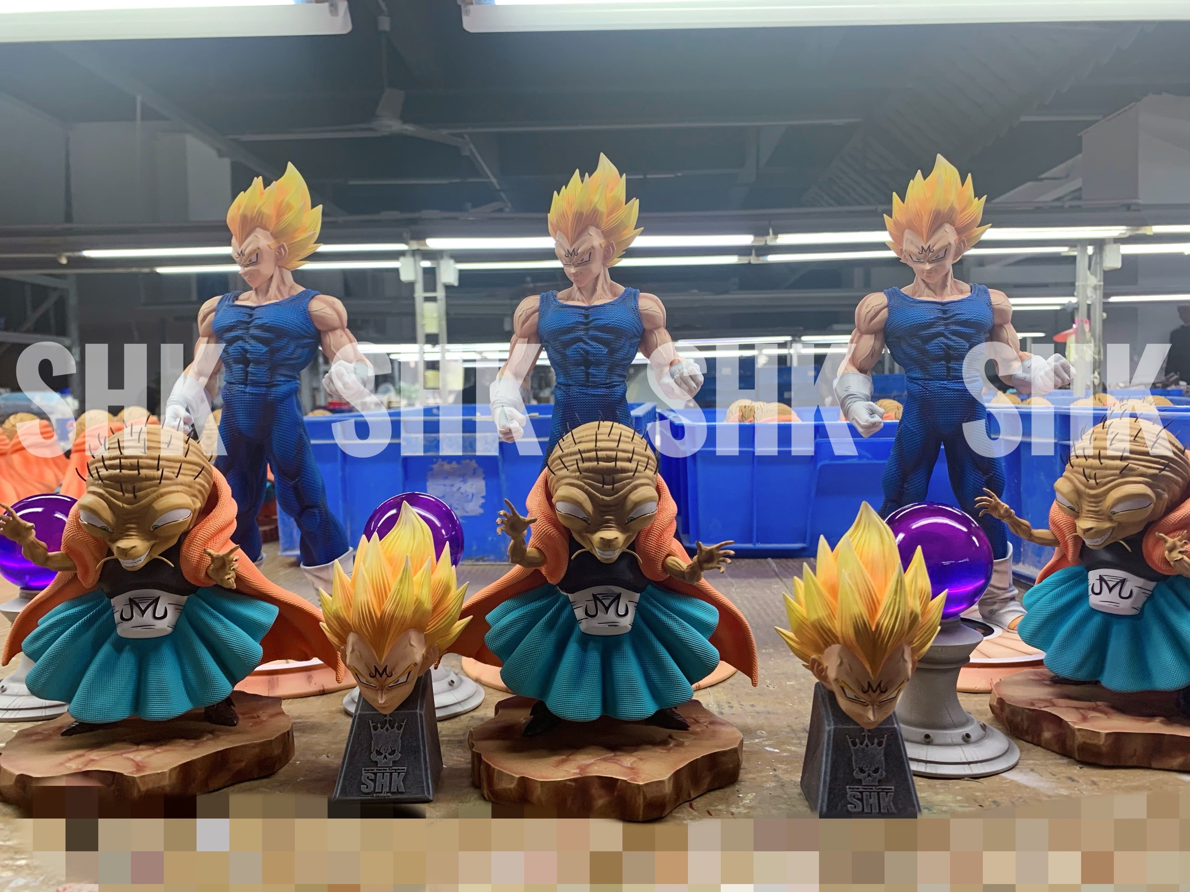 Dragon Ball SHK Studio Majin Vegeta and Babidi
