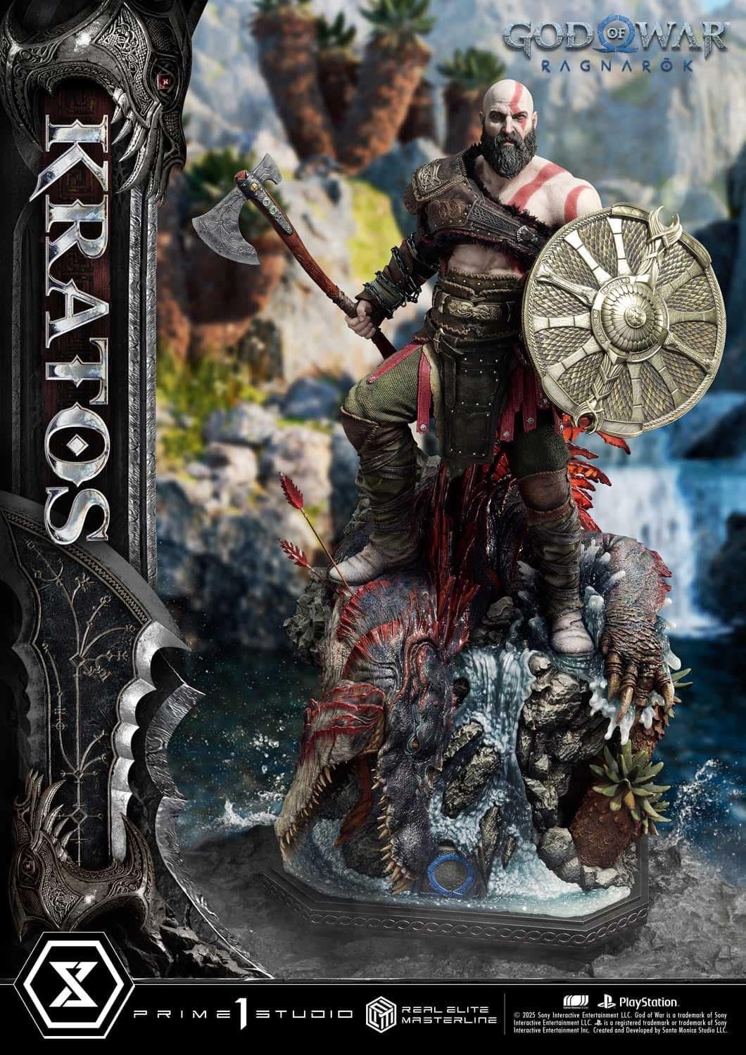 God Of War Ragnarok Prime 1 Studio Kratos Licensed