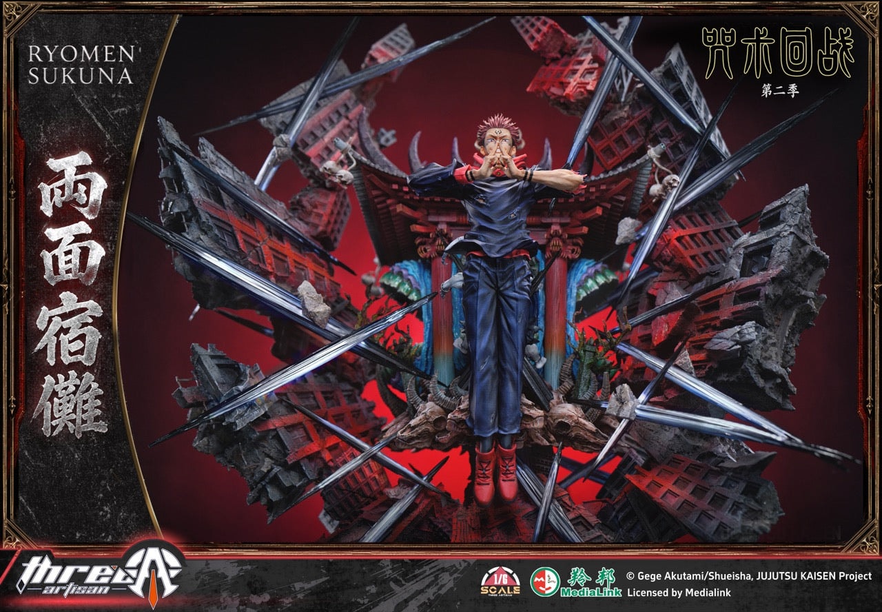 Jujutsu kaisen ThreeArtisan Studio Ryomen Sukuna